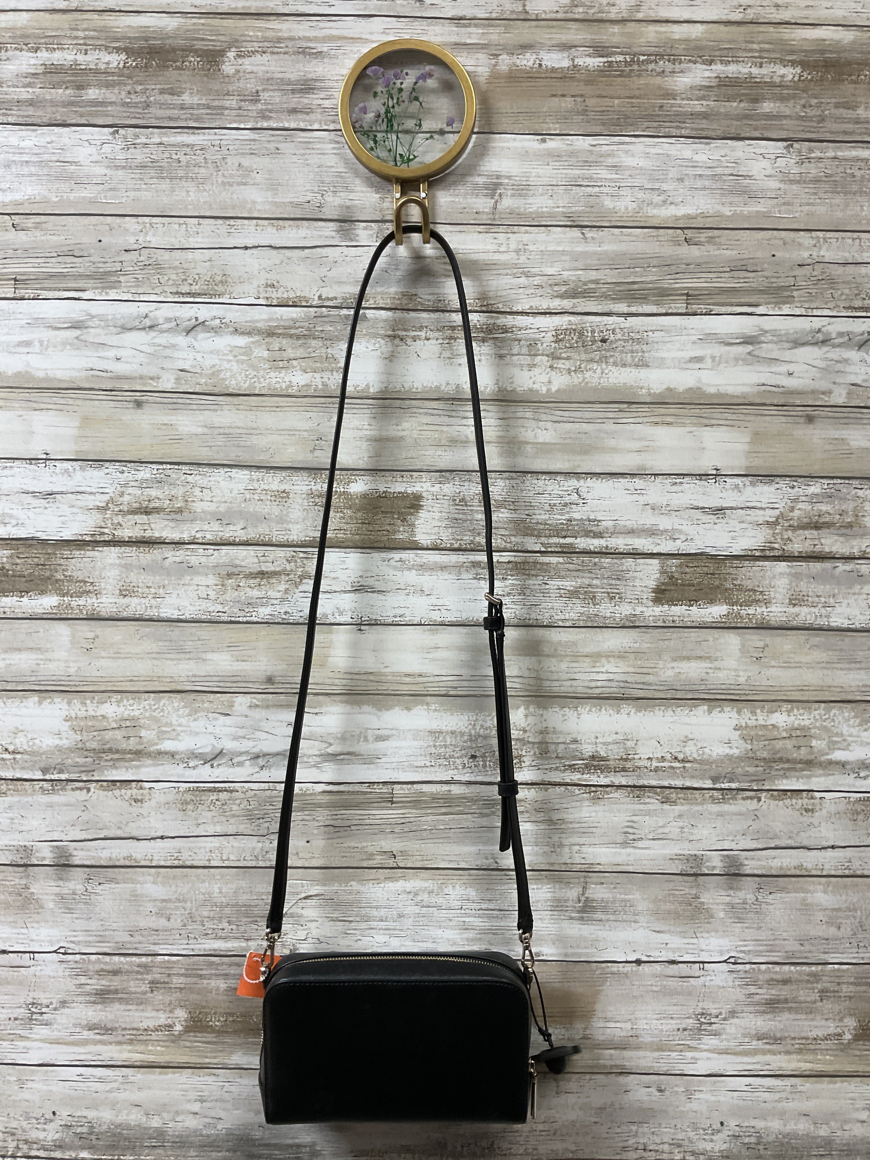 Crossbody Designer By Kate Spade In Black, Size:Small