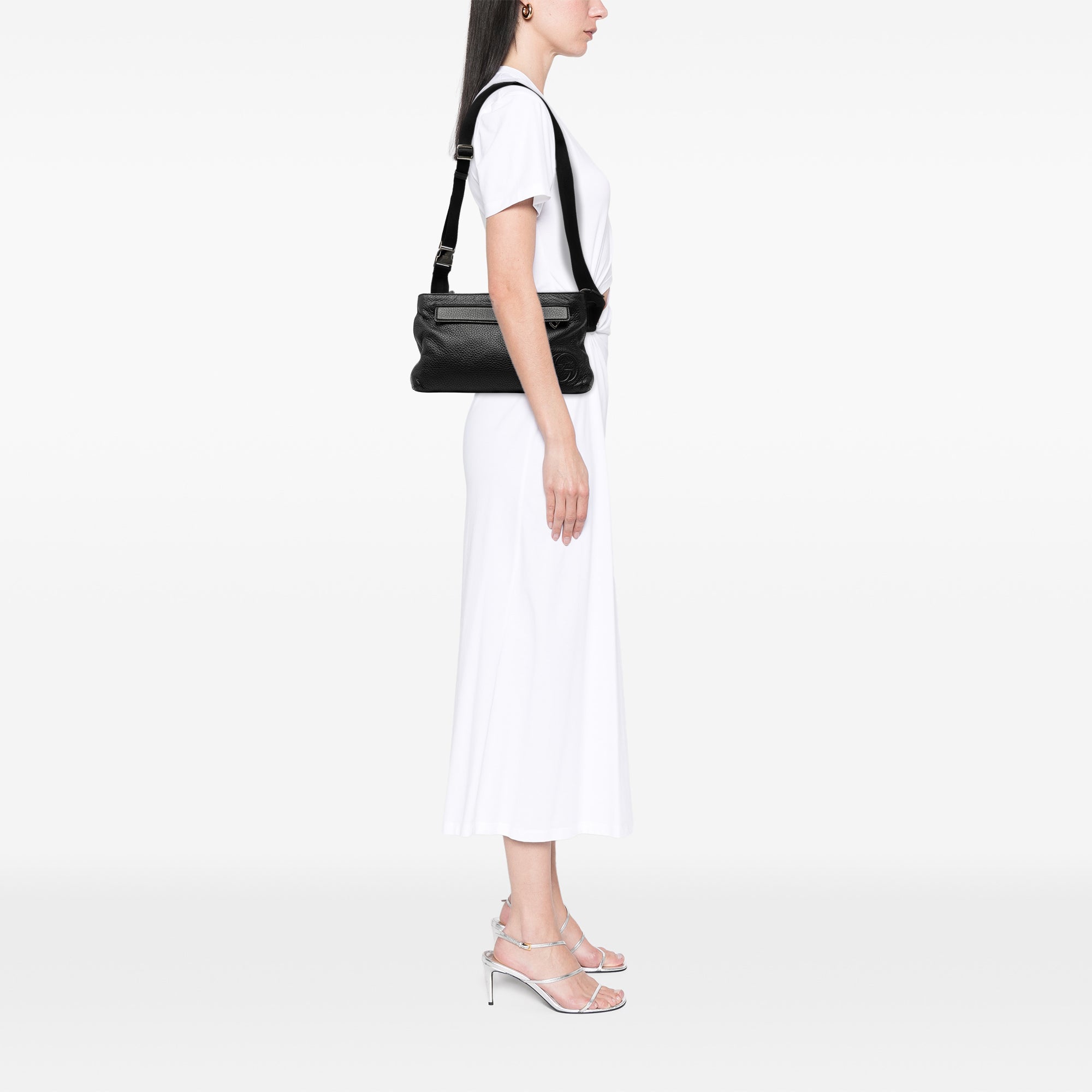 Soho Zip Sling Bag Leather