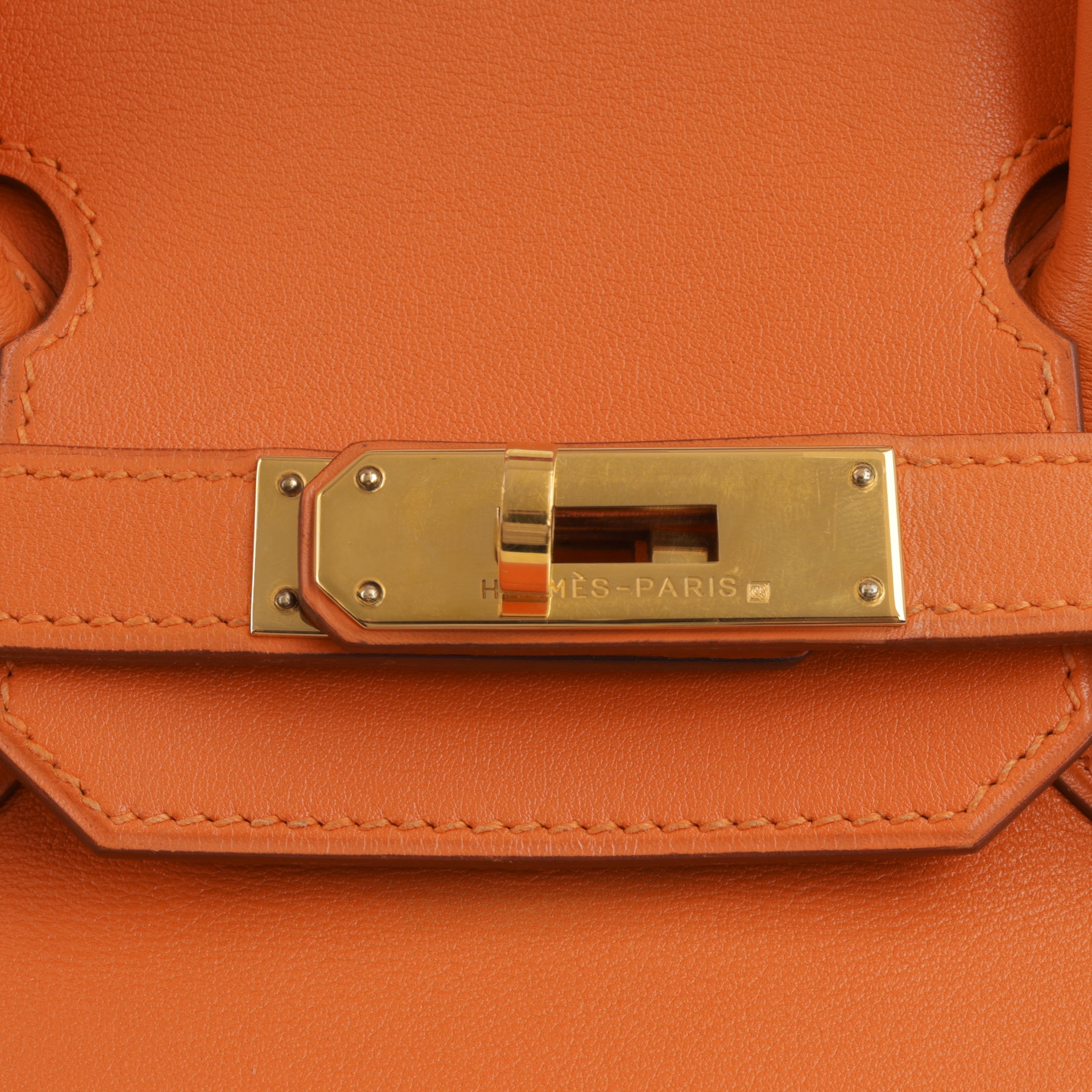 Hermès Vintage Birkin 30 - Orange Gulliver | Gold Hardware