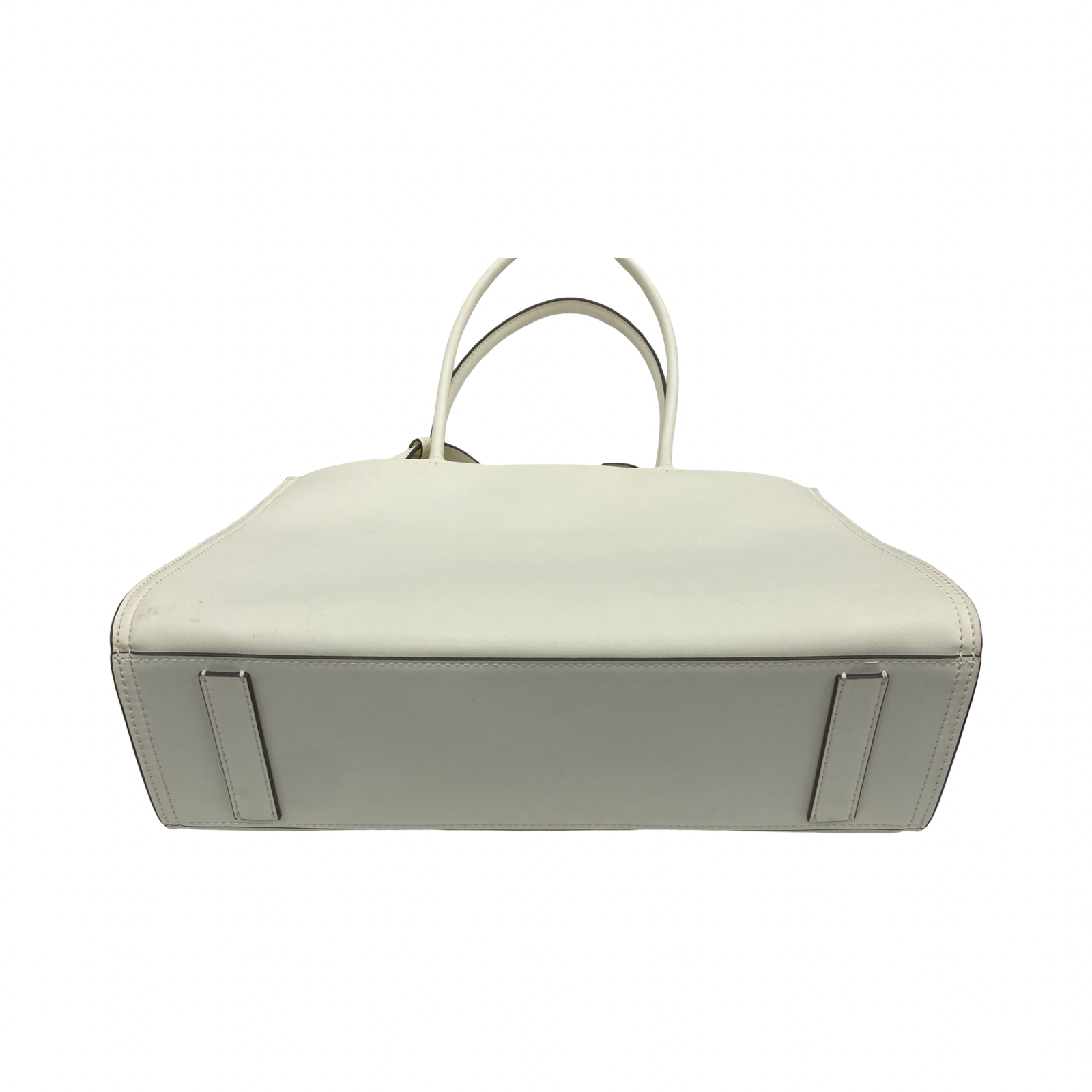 Handbag Designer By Tory Burch In Cream, Size:Medium
