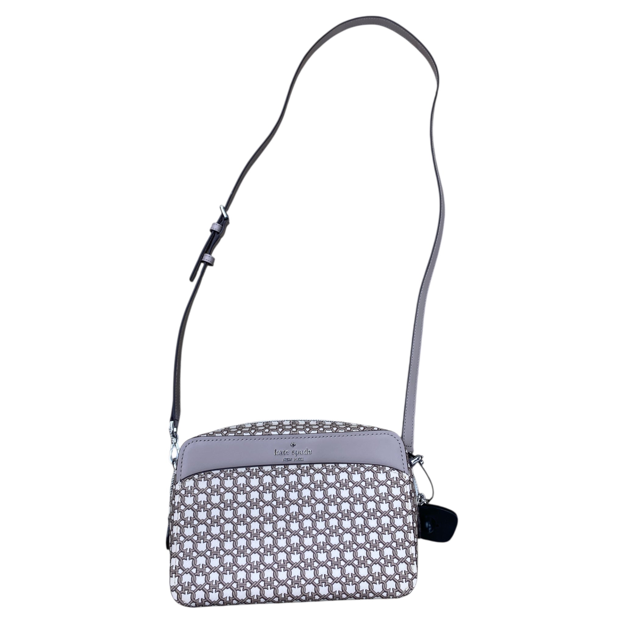 Handbag Designer By Kate Spade In Taupe, Size:Medium