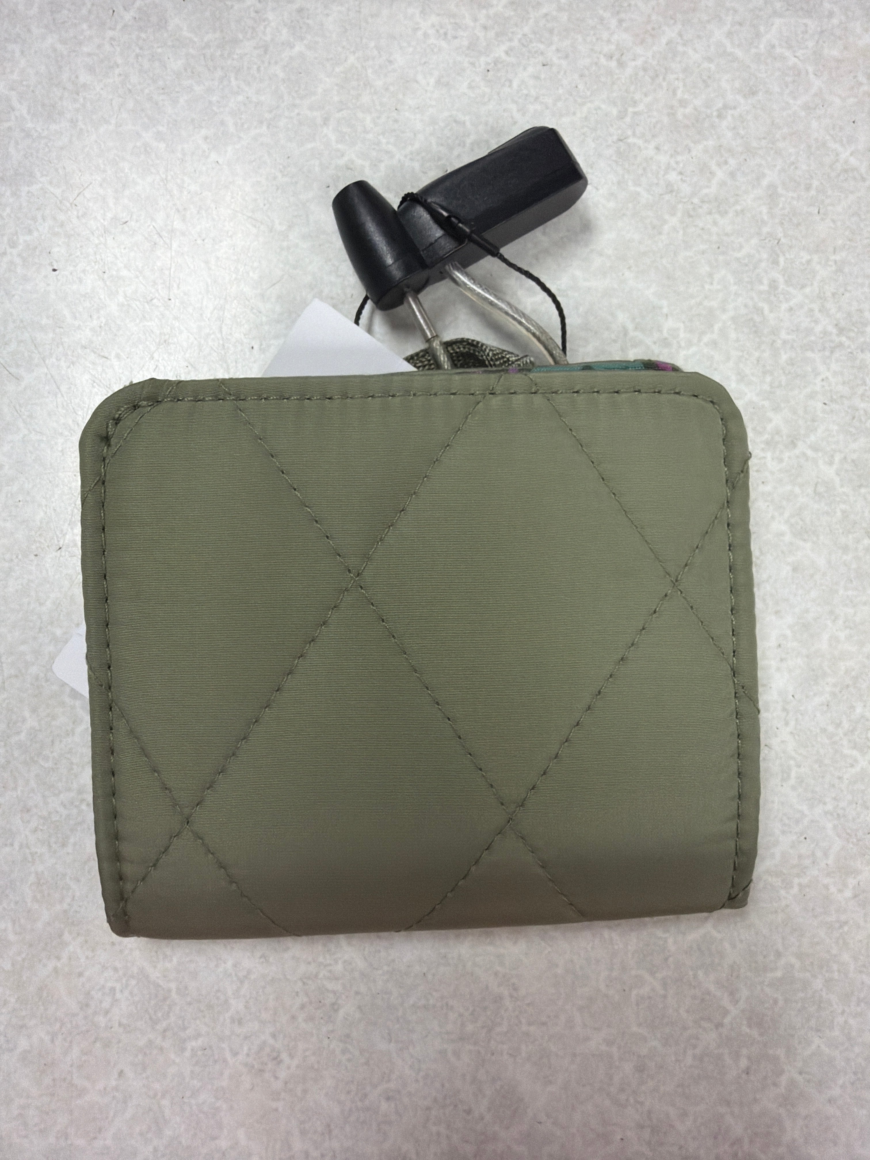Wallet By Vera Bradley In Green, Size:Small