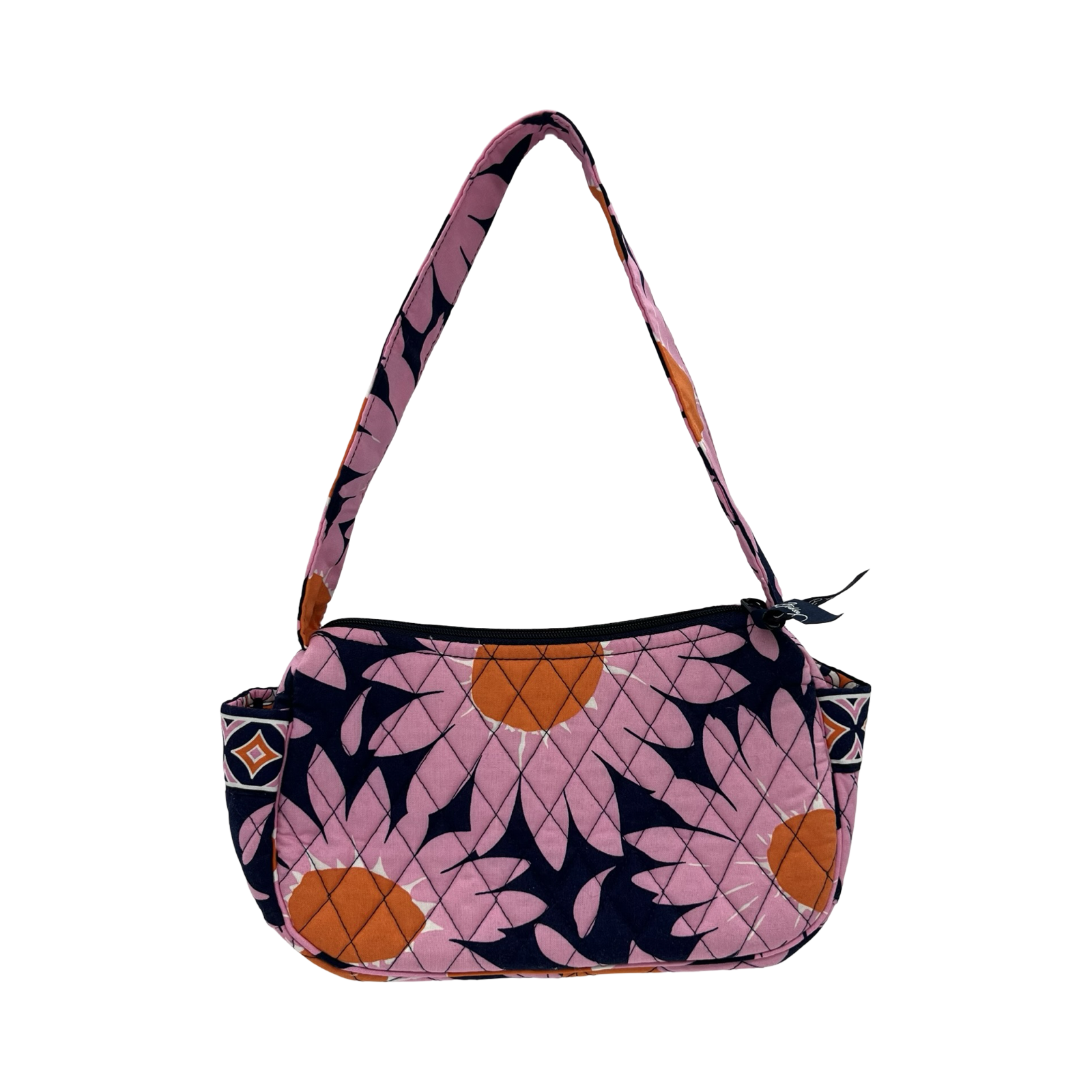Handbag By Vera Bradley In Blue & Pink, Size:Small