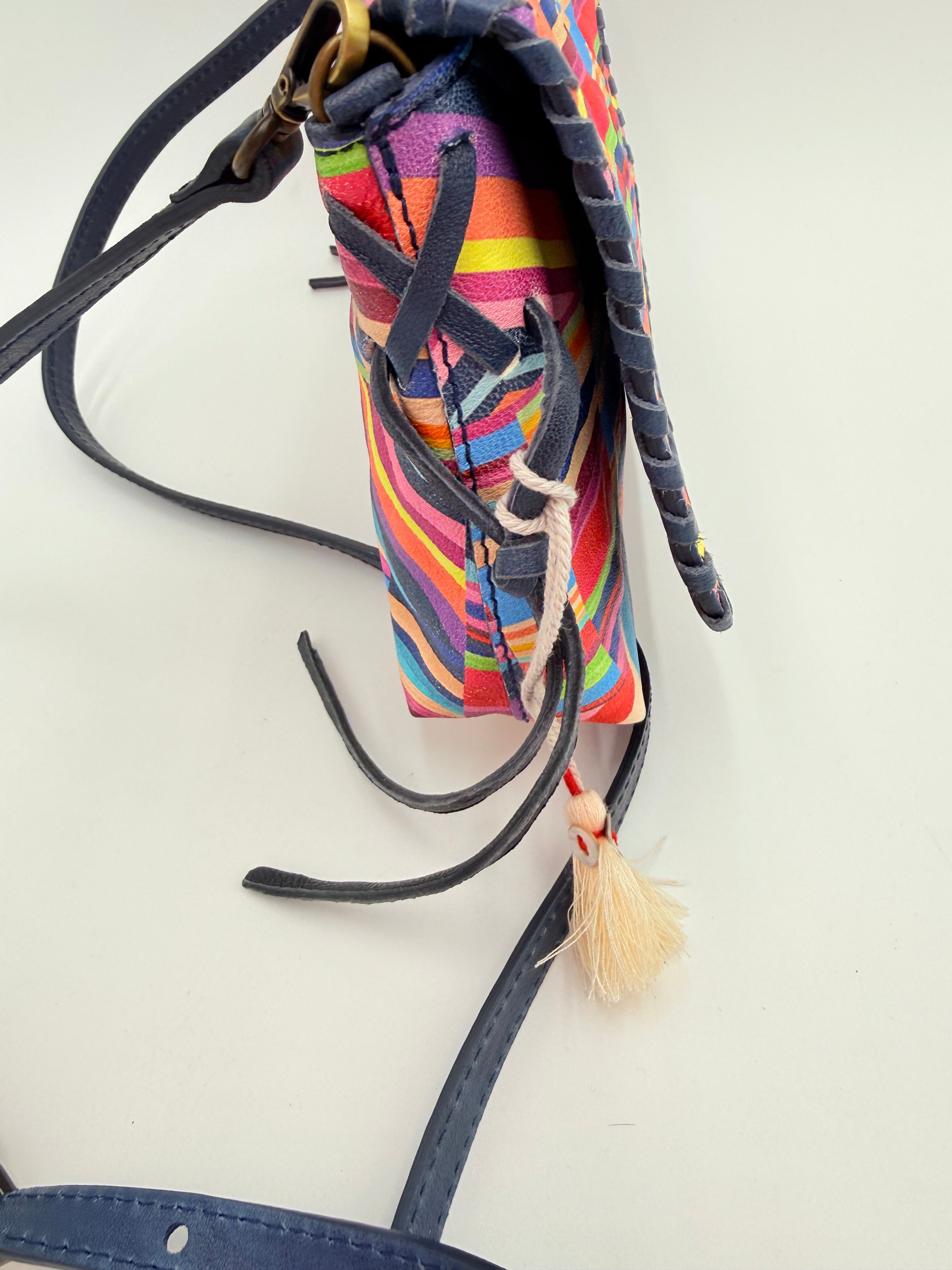 Crossbody By Johnny Was, Size: Medium
