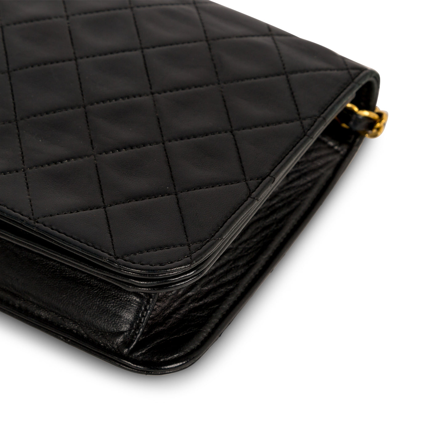 Lambskin Flap Bag - Patent