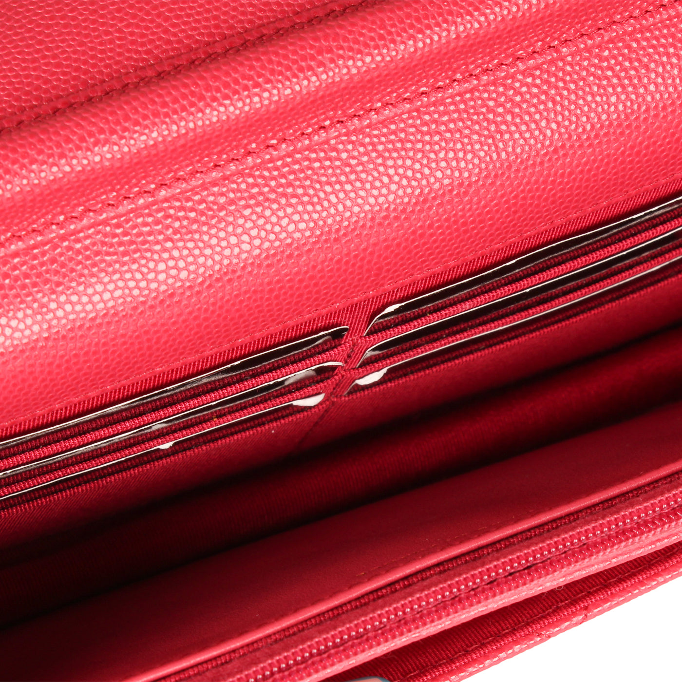 Classic Wallet on Chain - Pink Caviar