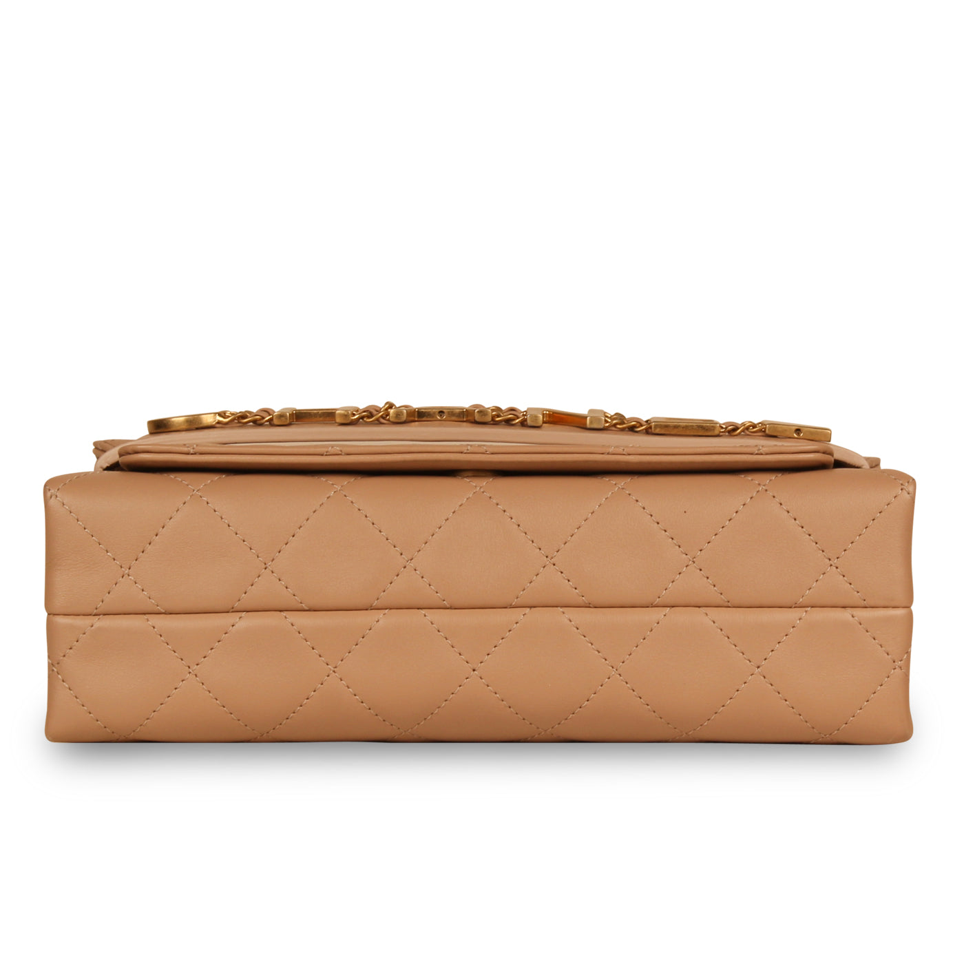 Medium Enchained Logo Flap Bag