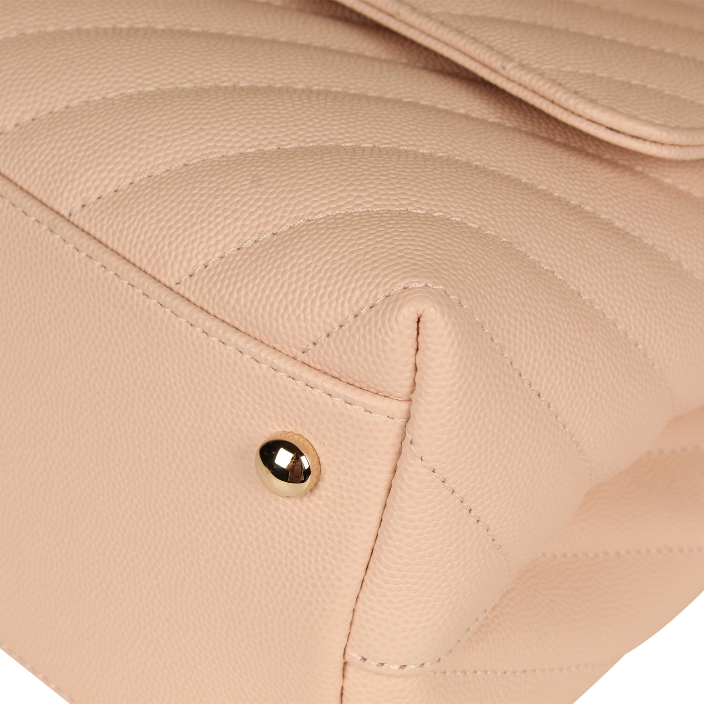 Pink Chevron Coco Top Handle - Medium