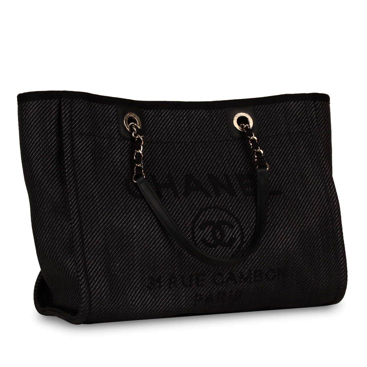 Denim Deauville Tote - Small