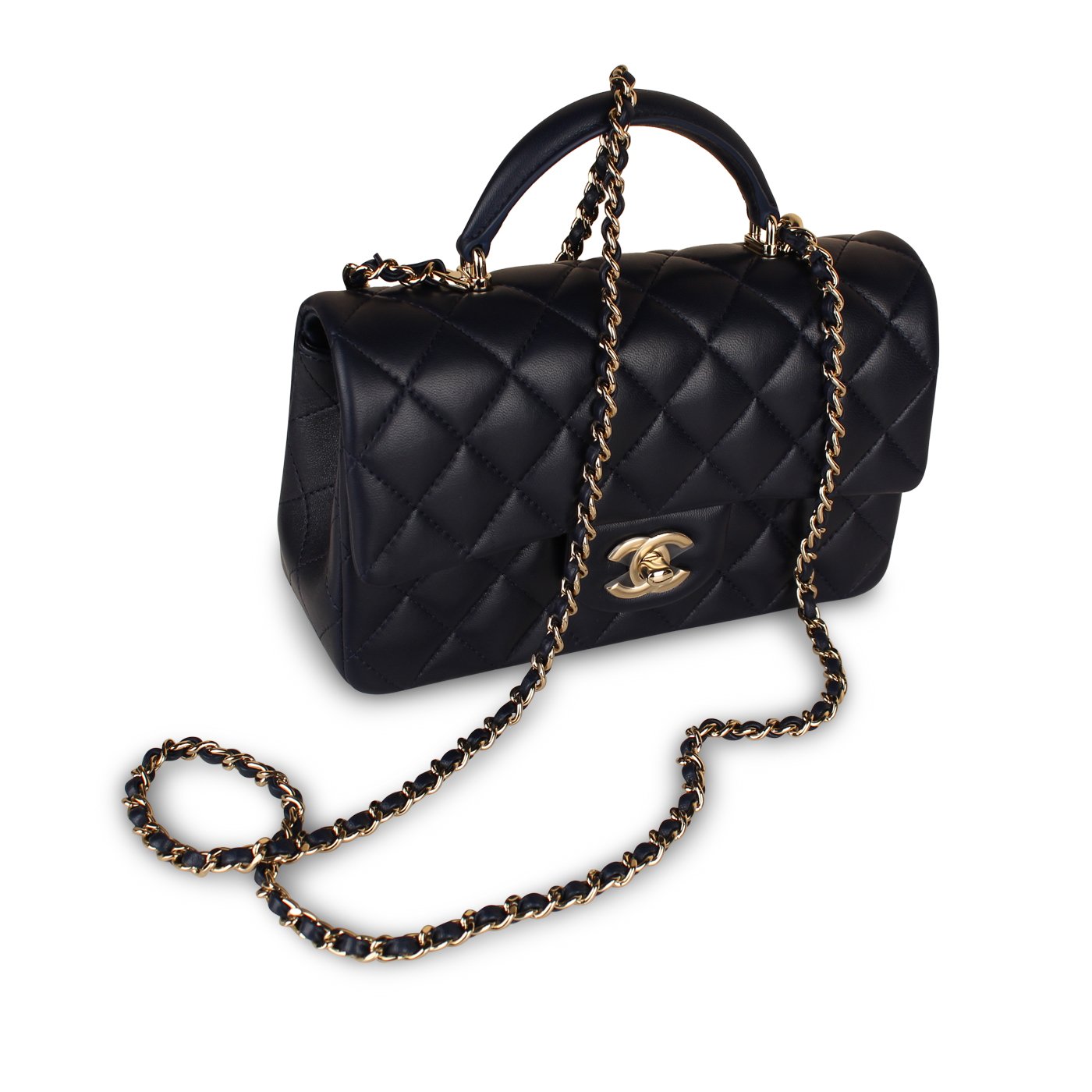 Classic Flap Bag - Mini Rectangular Top Handle