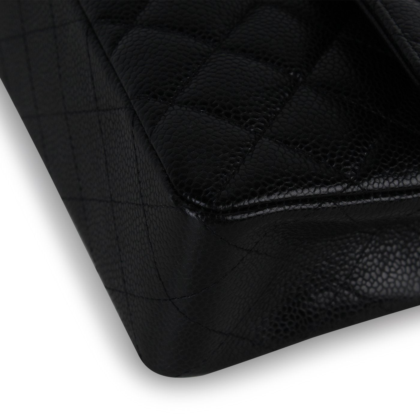 Small Classic Flap - Black Caviar