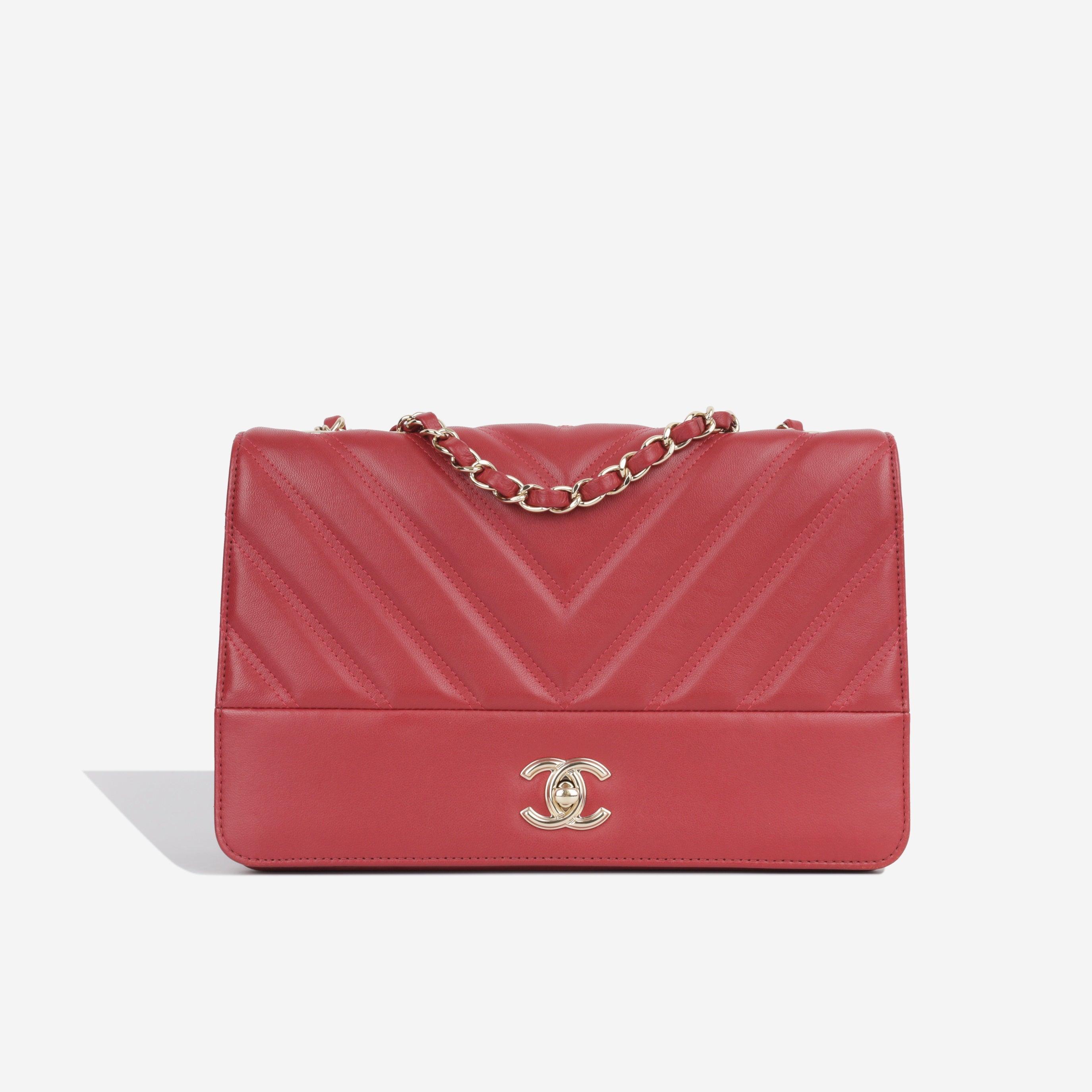 Chevron Seasonal Full Flap Bag