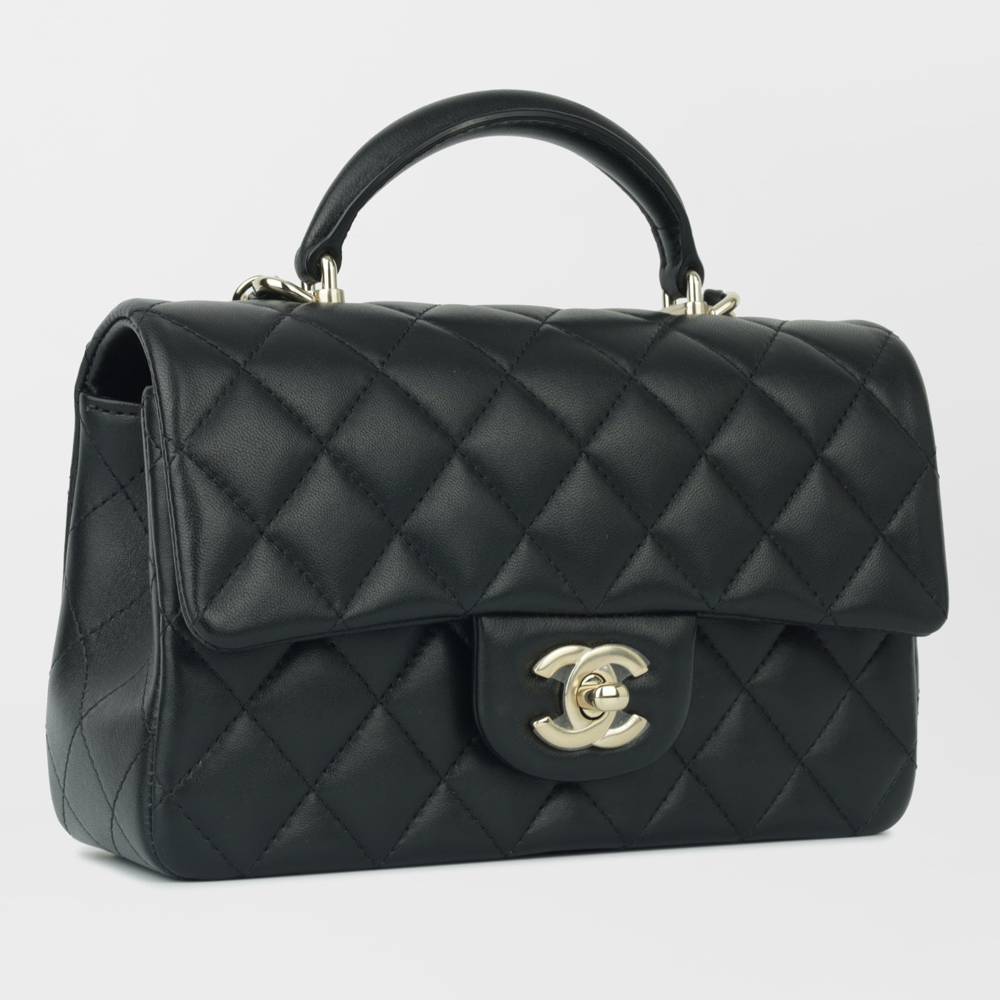 Classic Flap Bag - Mini Rectangular Top Handle