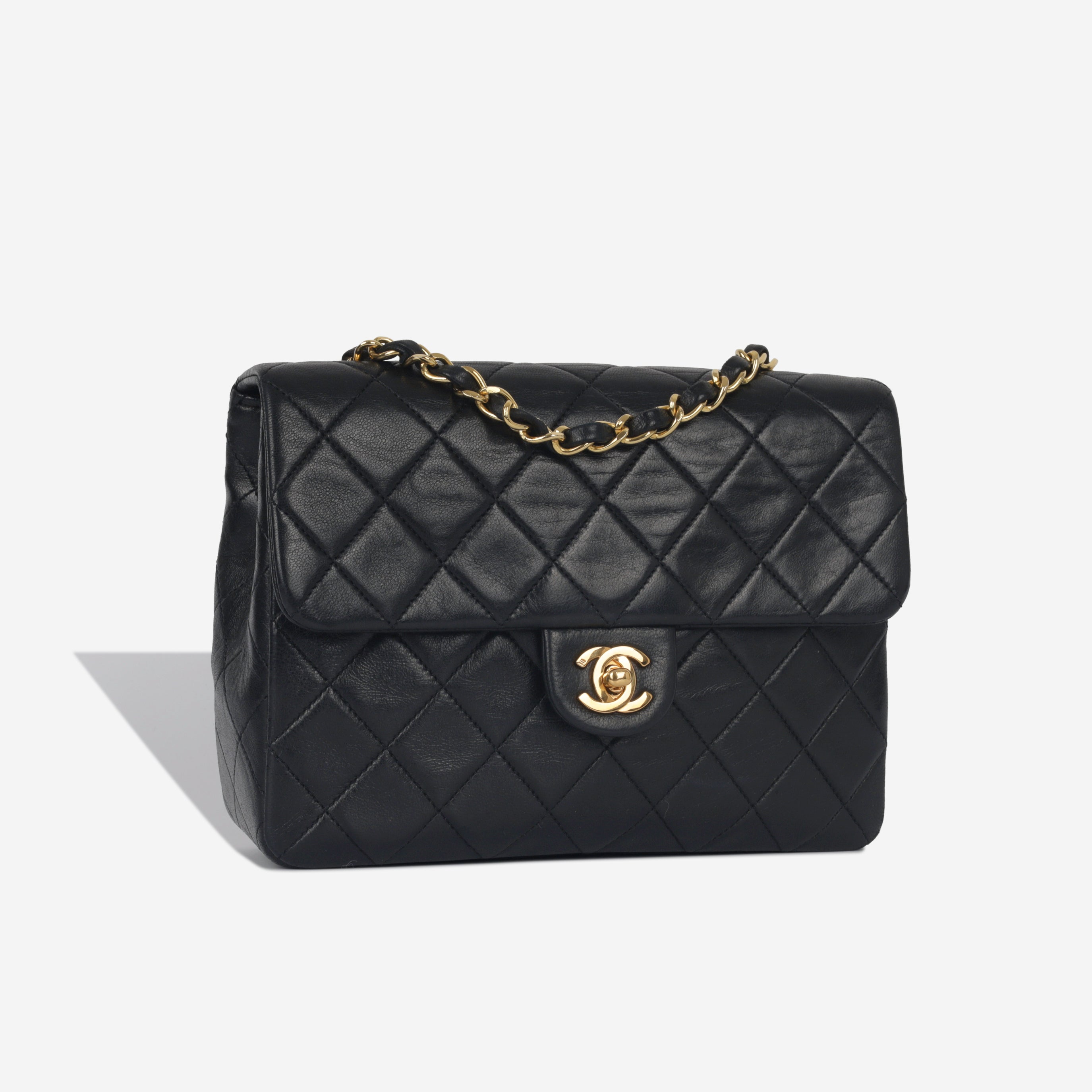 Vintage Square Flap Bag