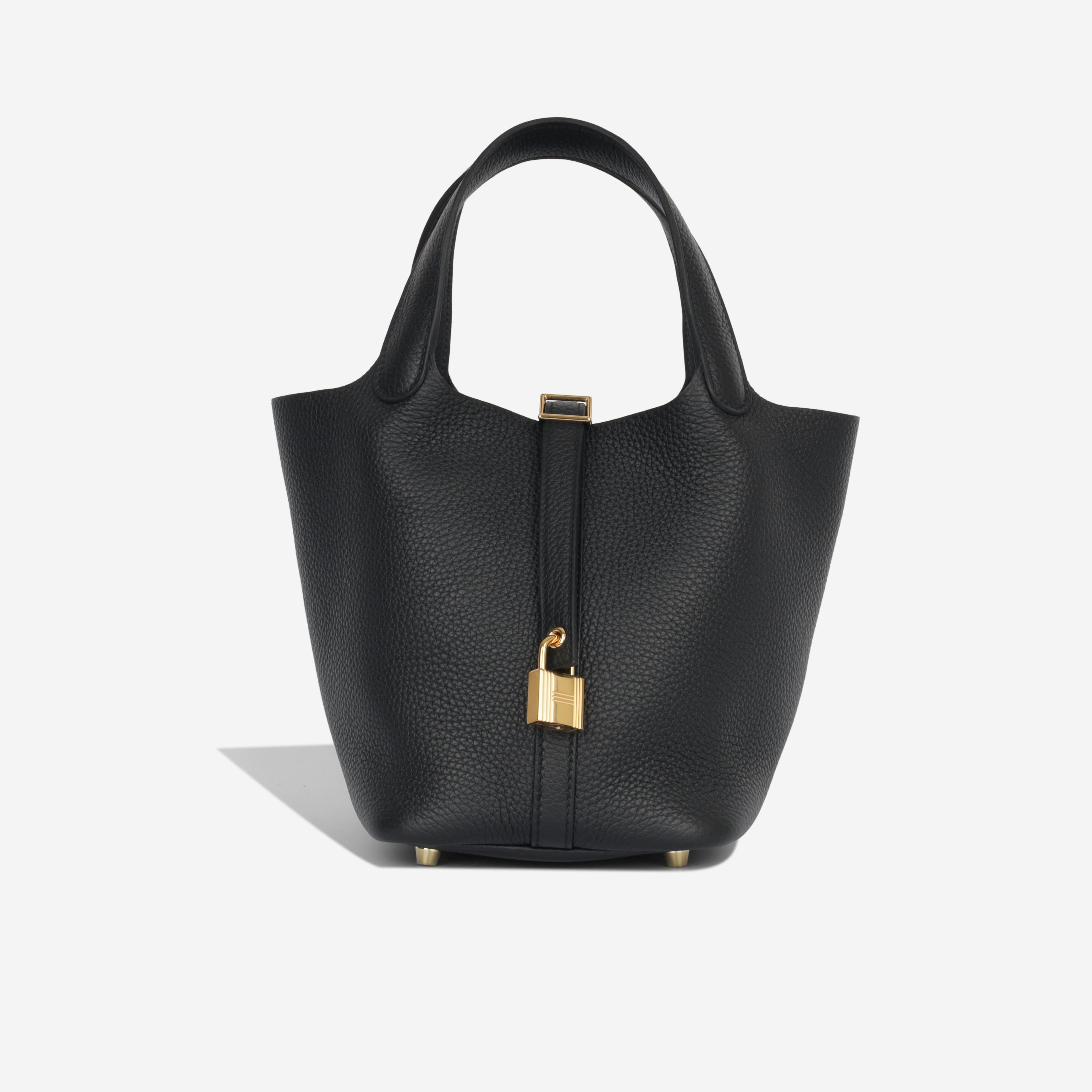 Picotin 18 - Noir Clemence | Gold Hardware