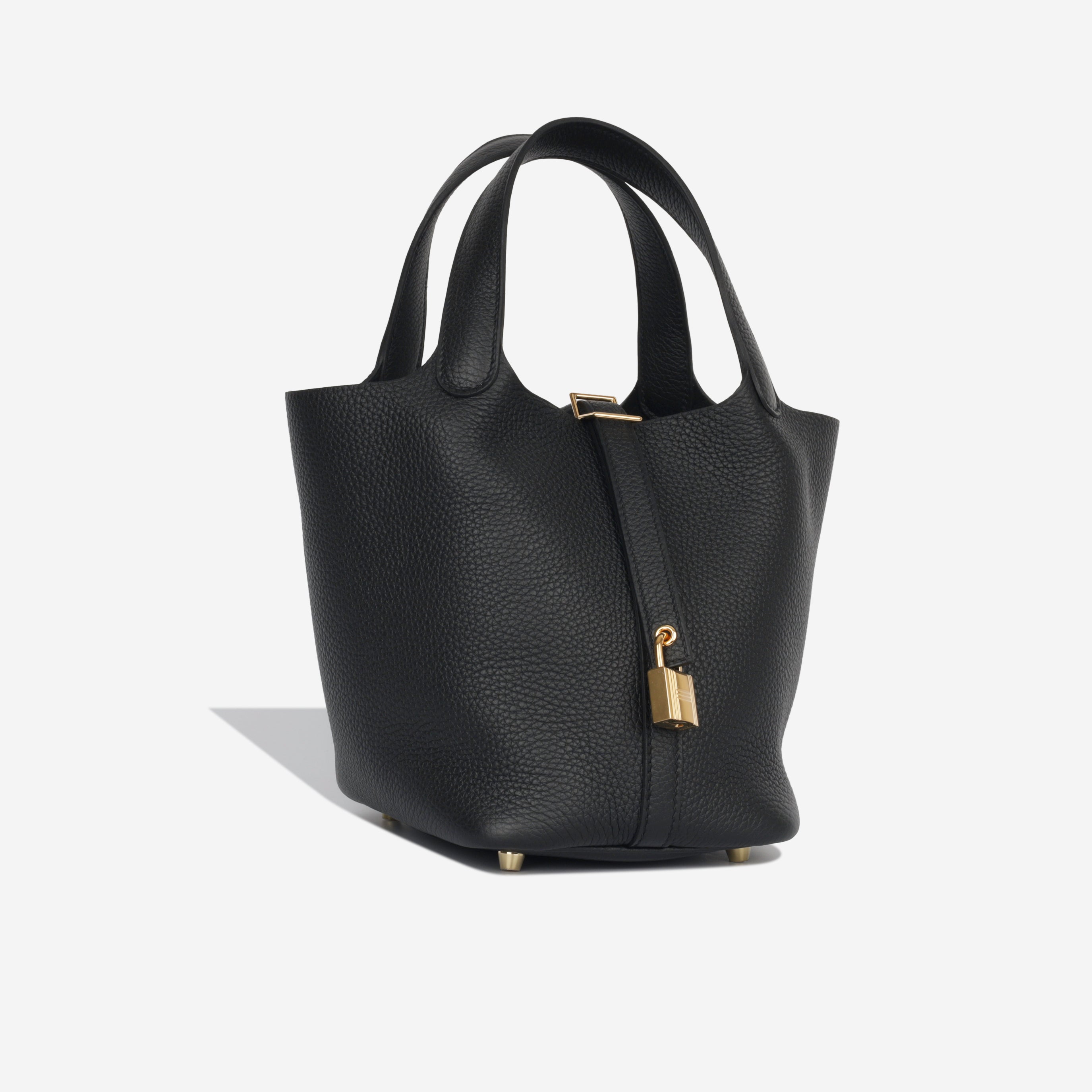 Picotin 18 - Noir Clemence | Gold Hardware