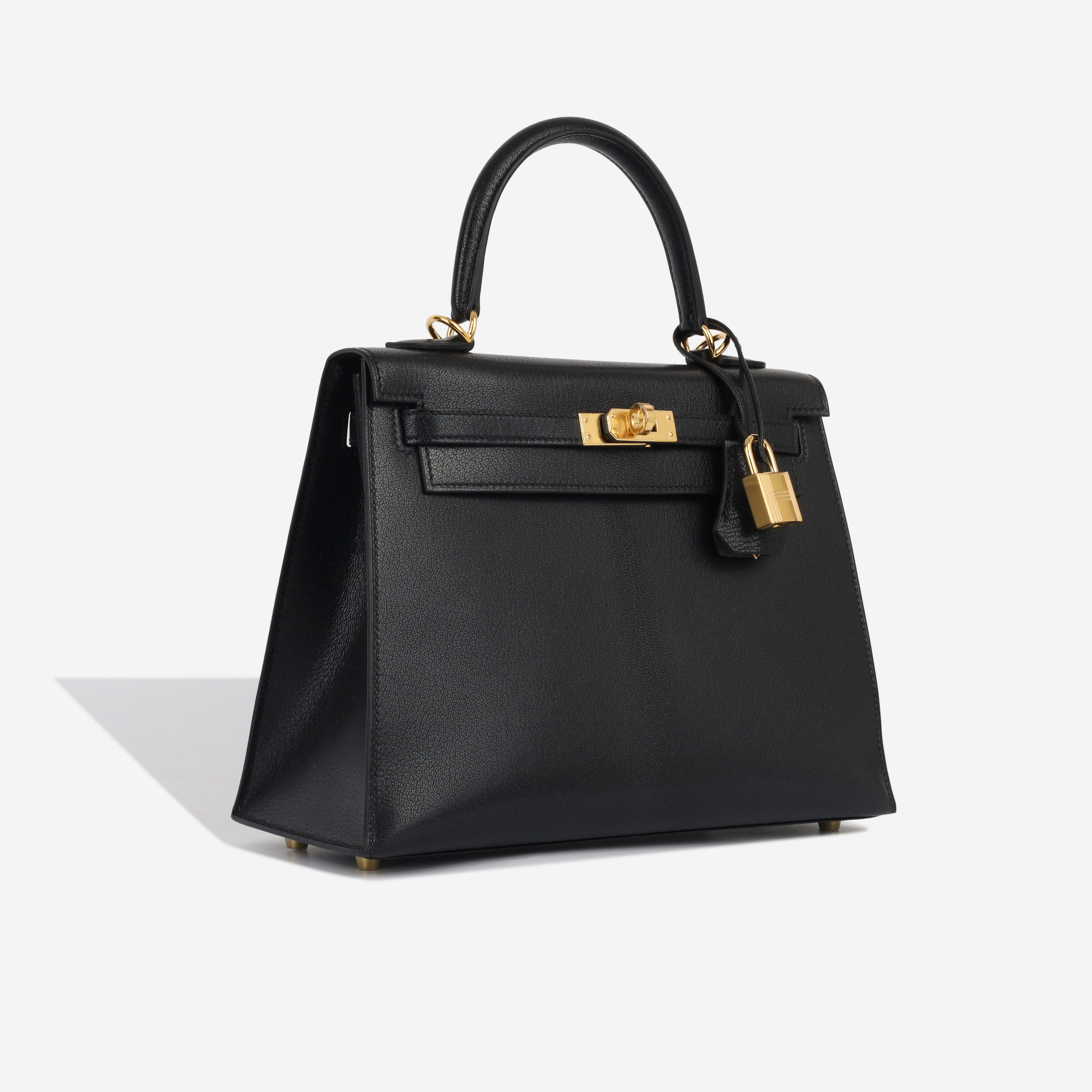 Kelly 25 - Noir Chèvre GHW