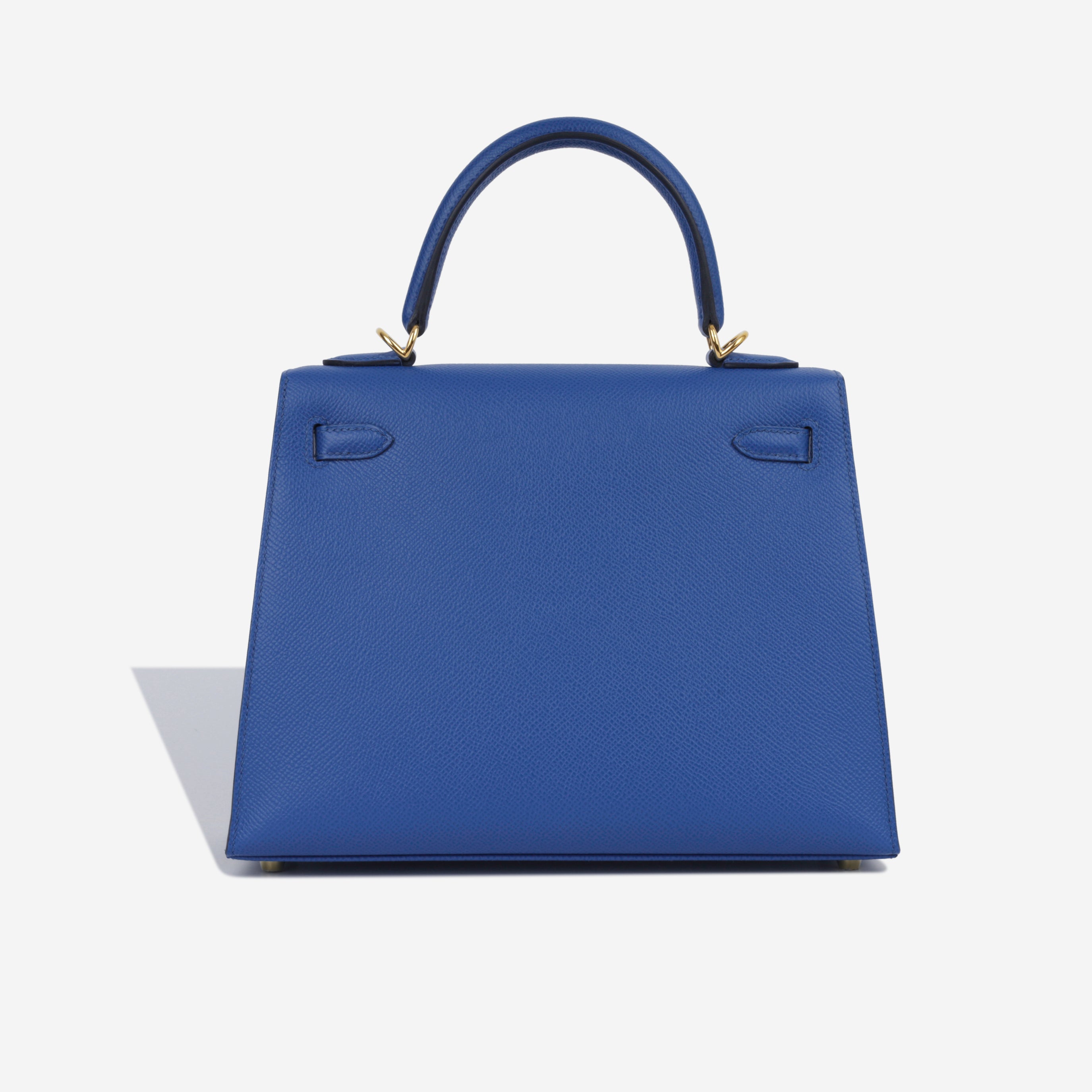 Kelly 25 - Bleu France Epsom