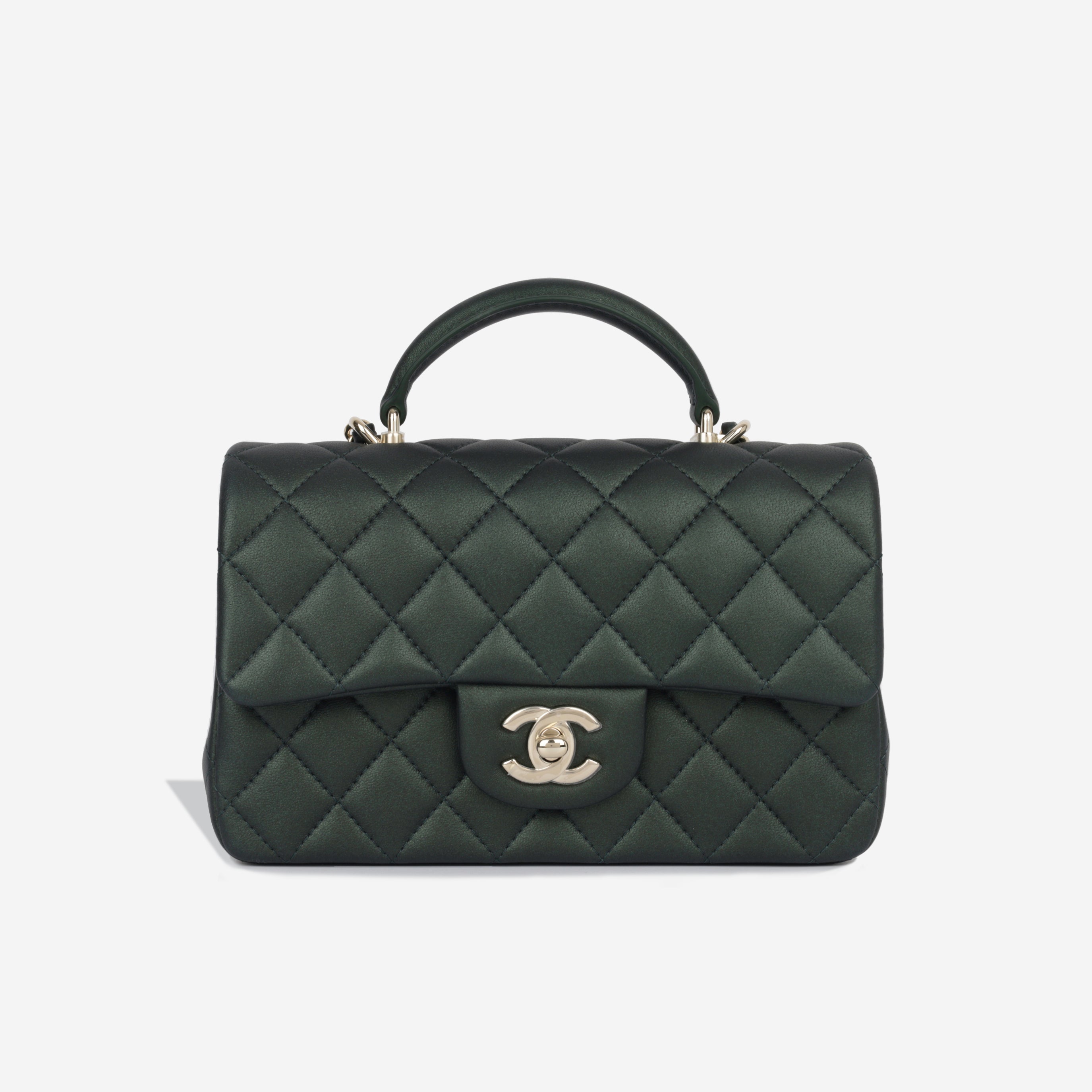 Mini Flap Bag With Top Handle