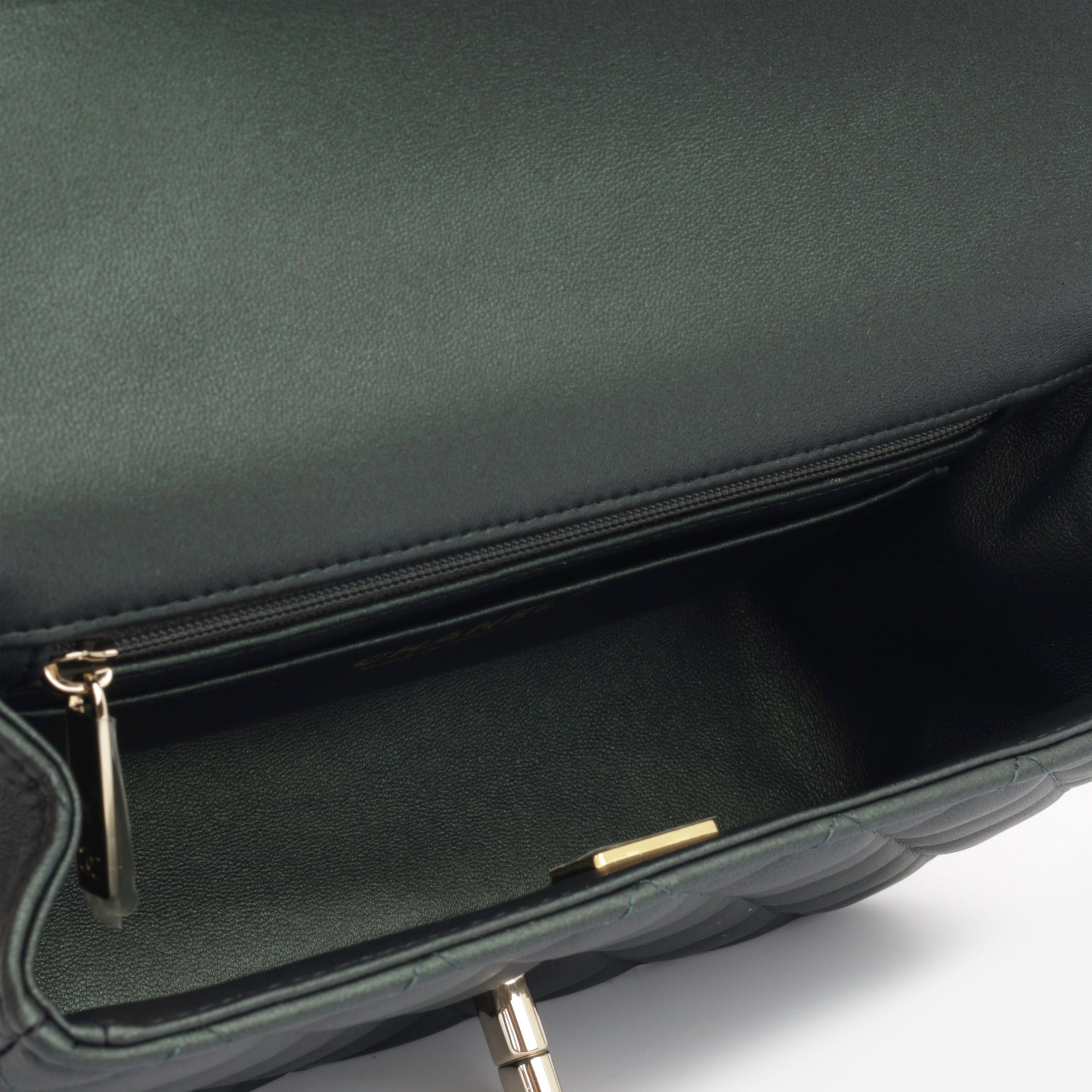 Mini Flap Bag With Top Handle
