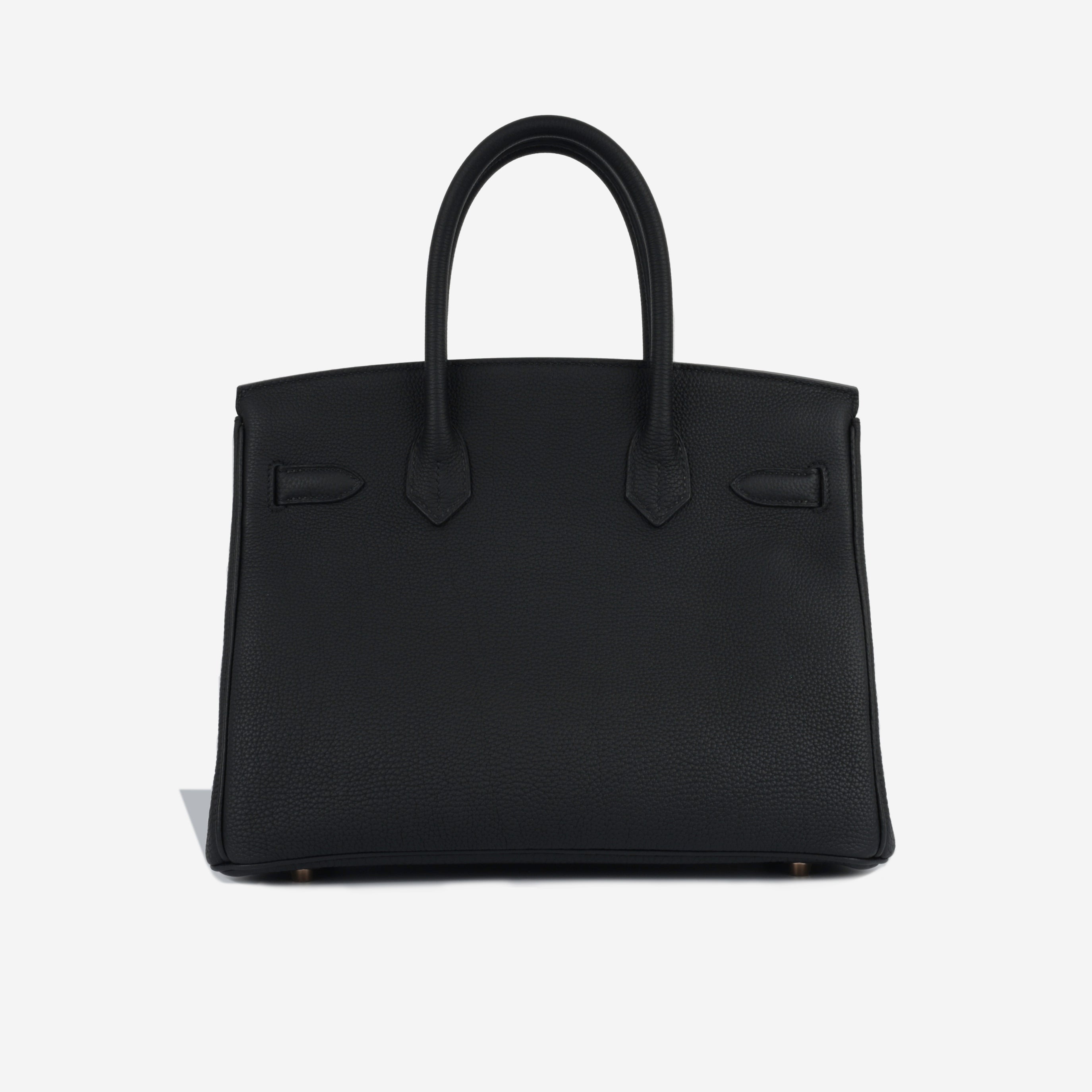 Birkin 30 - Noir Togo