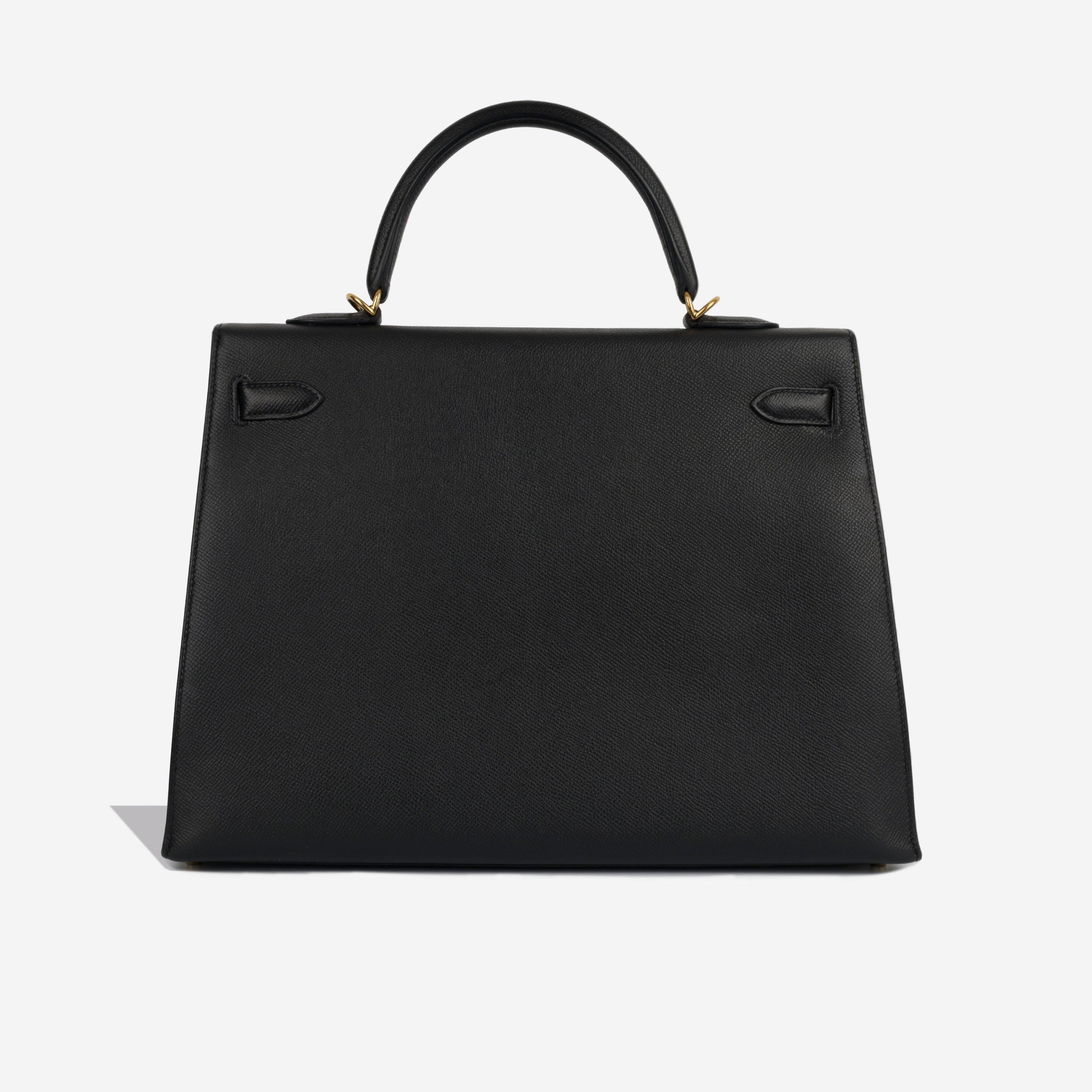 Kelly 35 - Noir Epsom