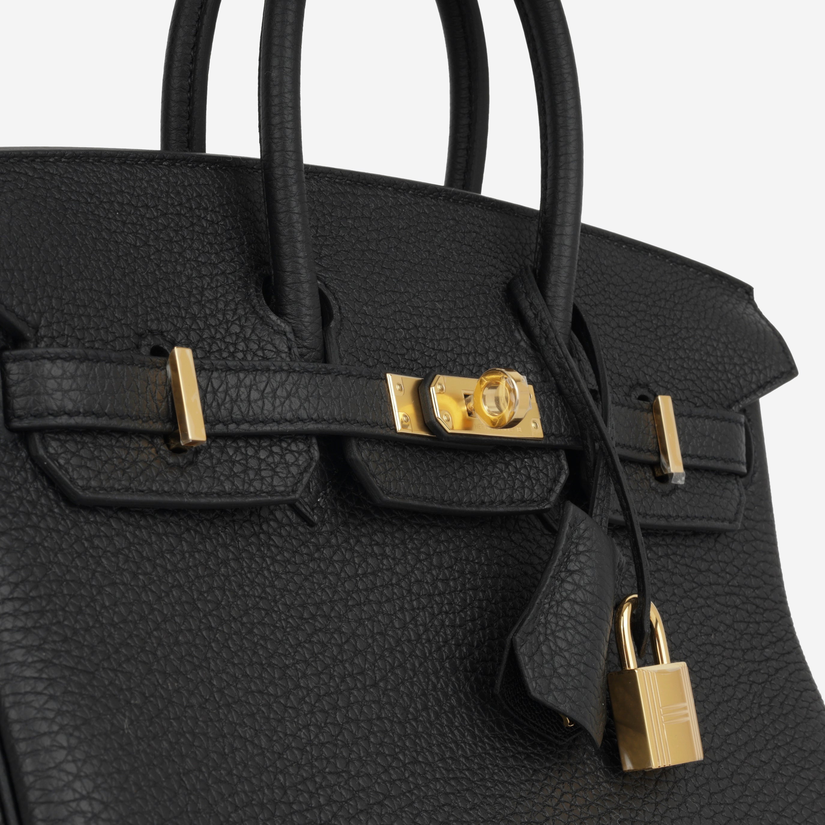 Birkin 25 - Noir Togo