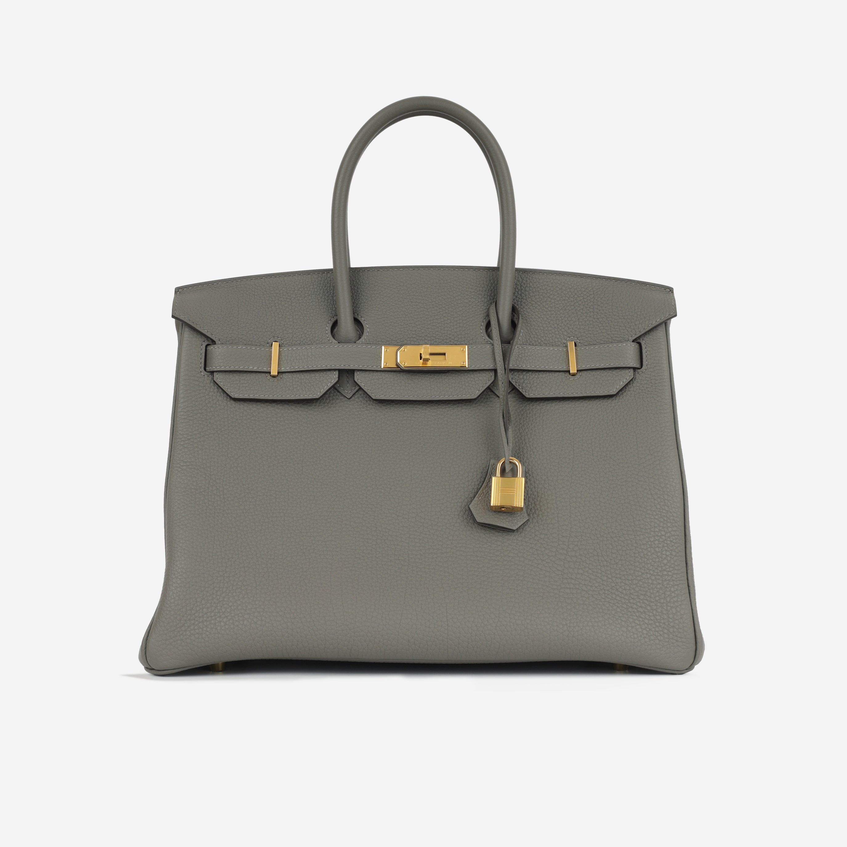 Hermès Birkin 35 - Gris Meyer Togo | Gold Hardware