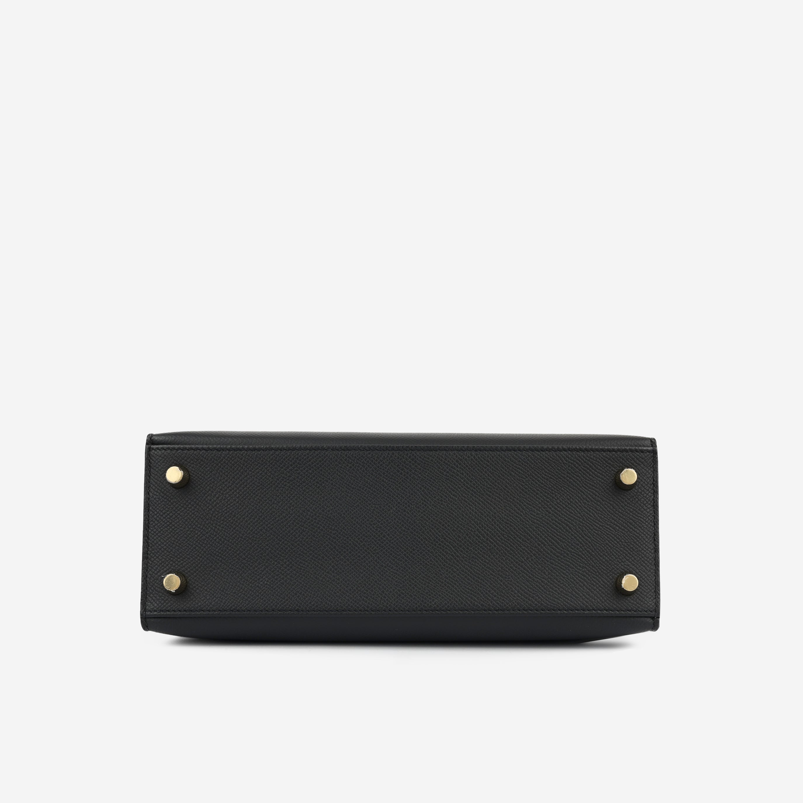 Hermès Kelly 25 - Black Epsom | Gold Hardware