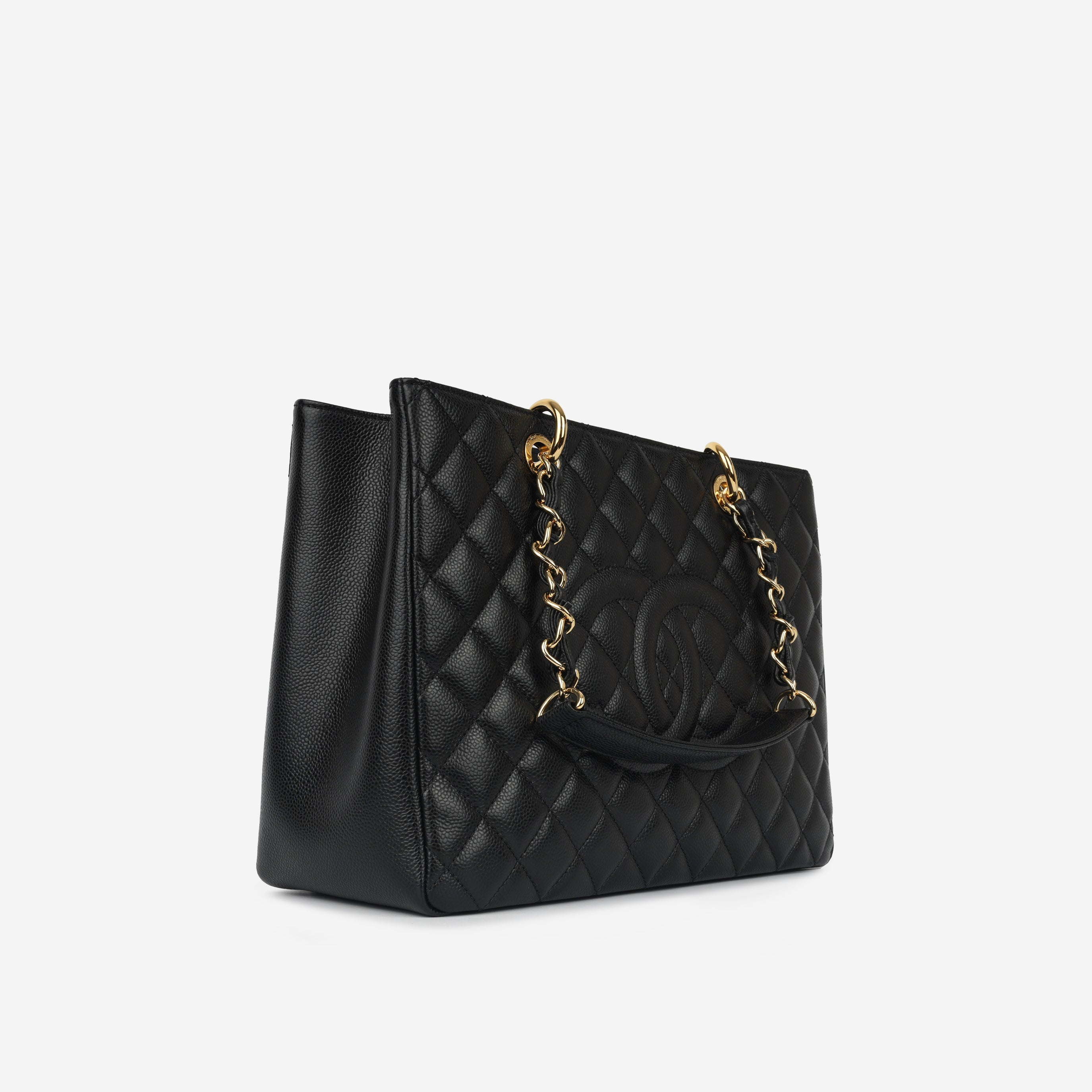 Chanel GST - Black Caviar | Gold Hardware