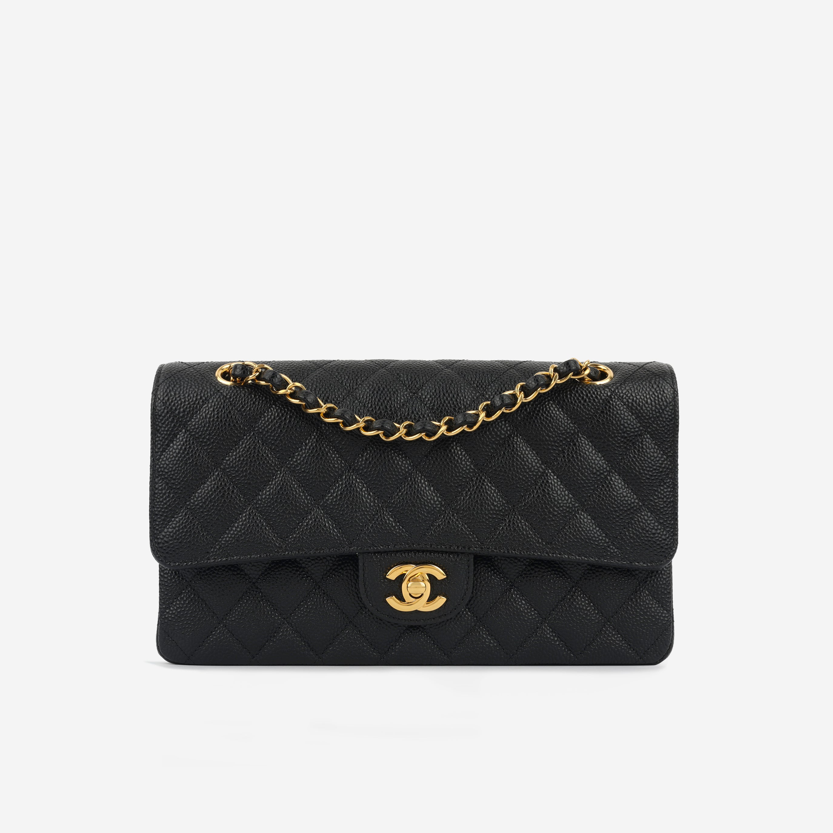 Chanel Medium Classic Flap - Black Caviar | Gold Hardware