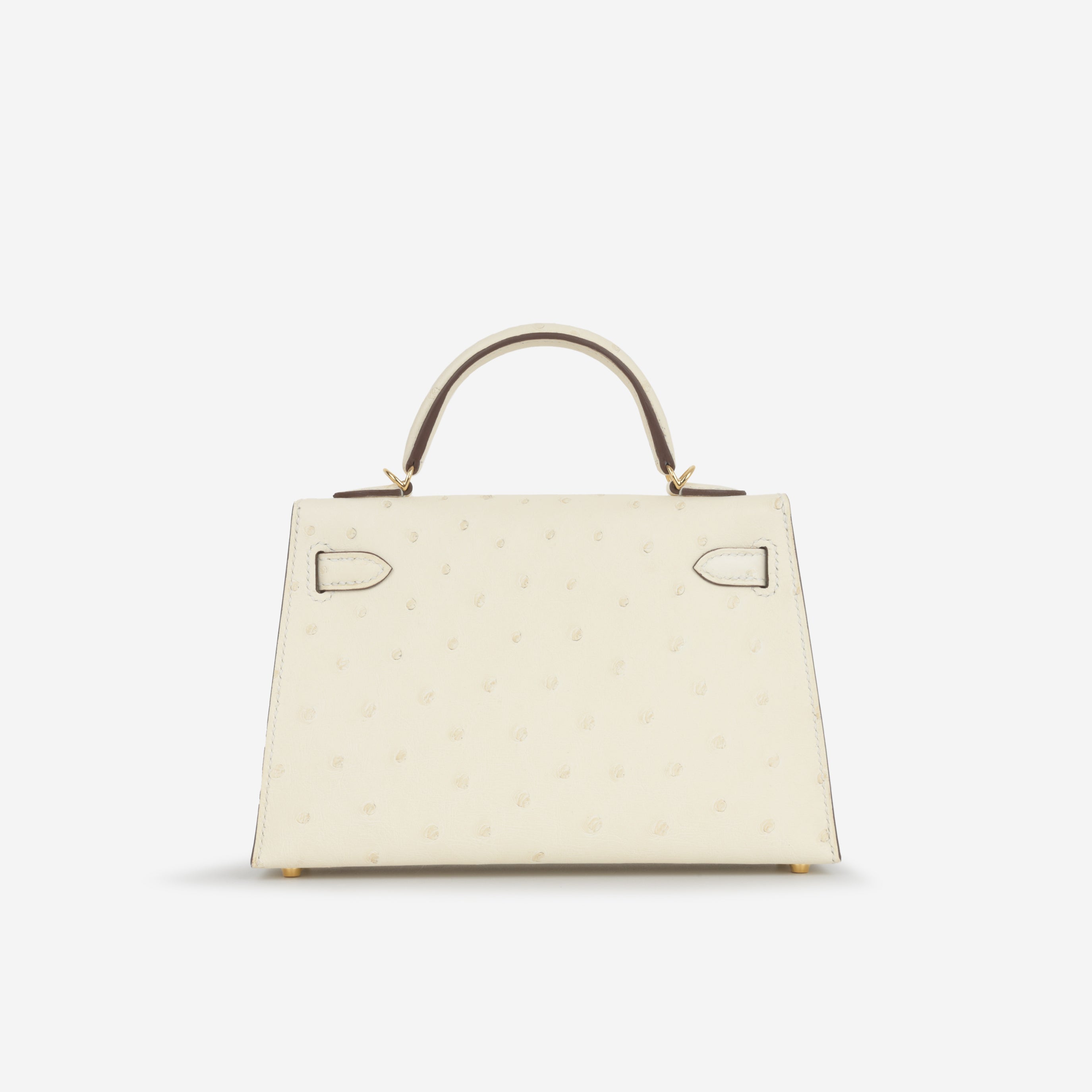 Mini Kelly - Nata Ostrich