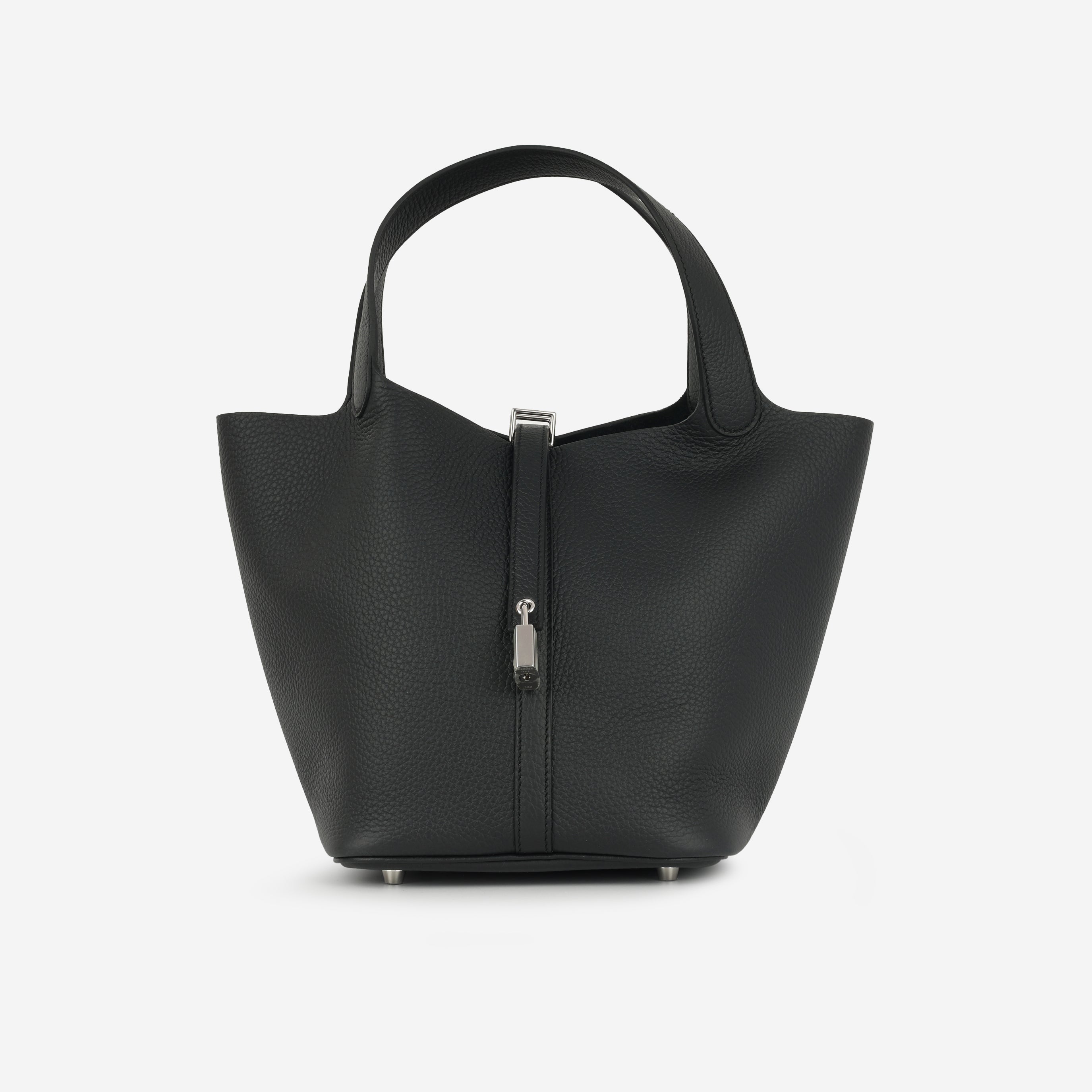 Hermès Picotin 22 - Black Clemence | Palladium Hardware