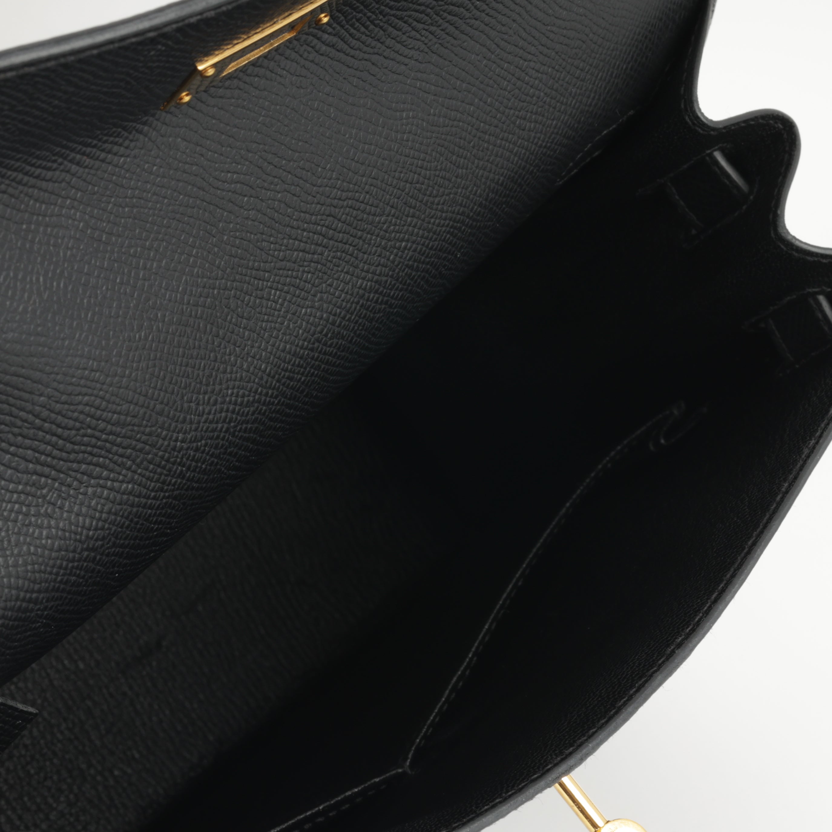Hermès Kelly 28 Sellier - Noir Epsom | Gold Hardware