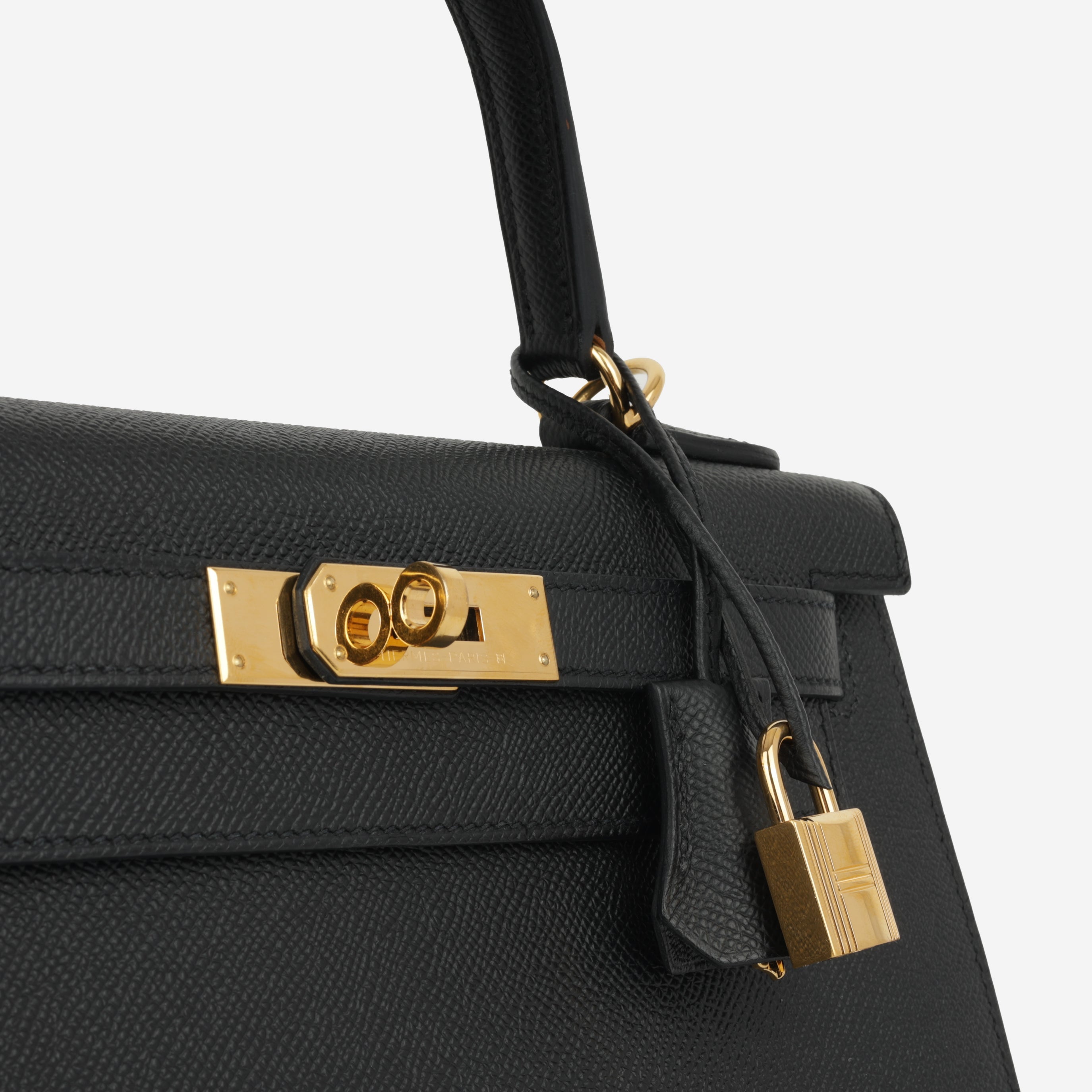 Hermès Kelly 28 Sellier - Noir Epsom | Gold Hardware
