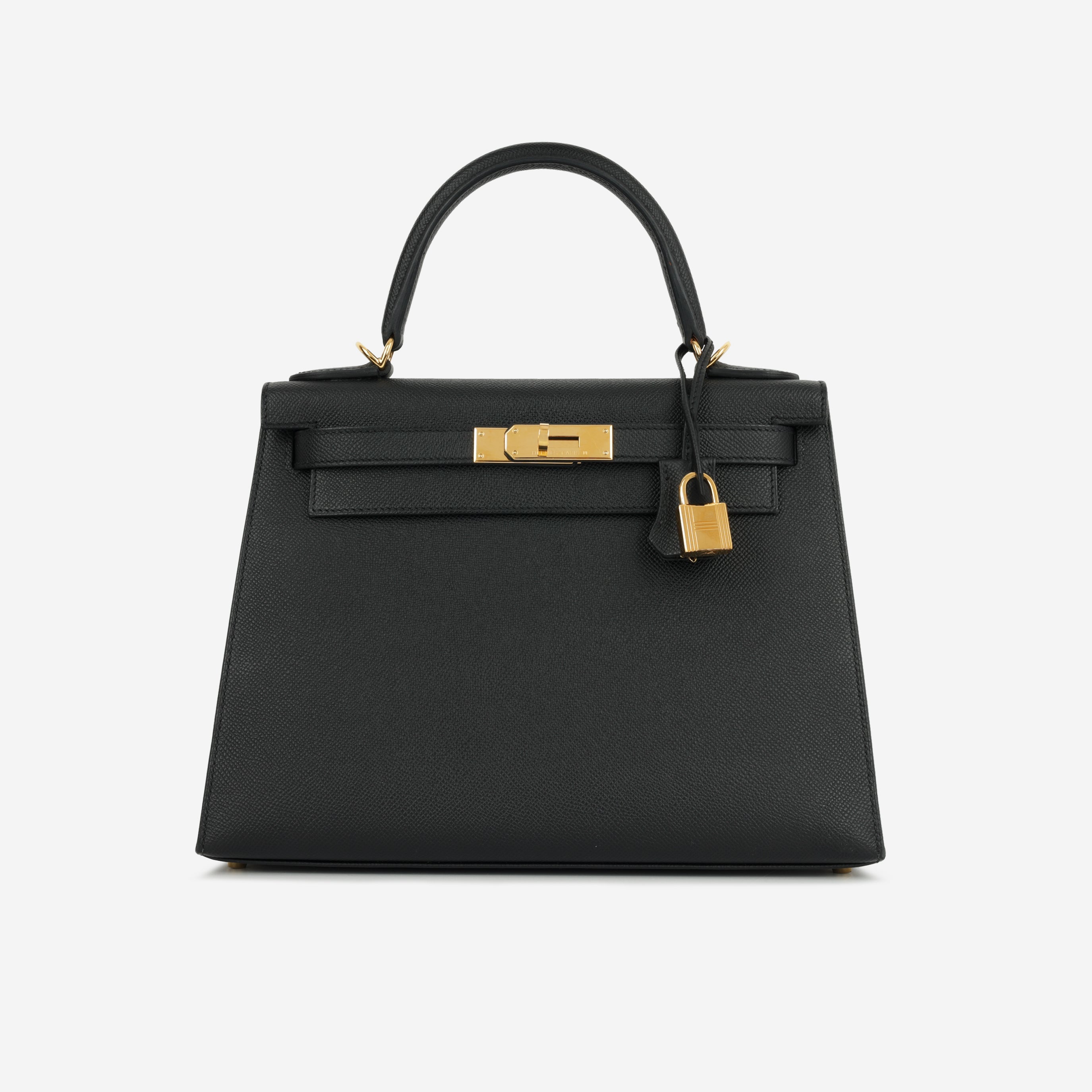 Hermès Kelly 28 Sellier - Noir Epsom | Gold Hardware