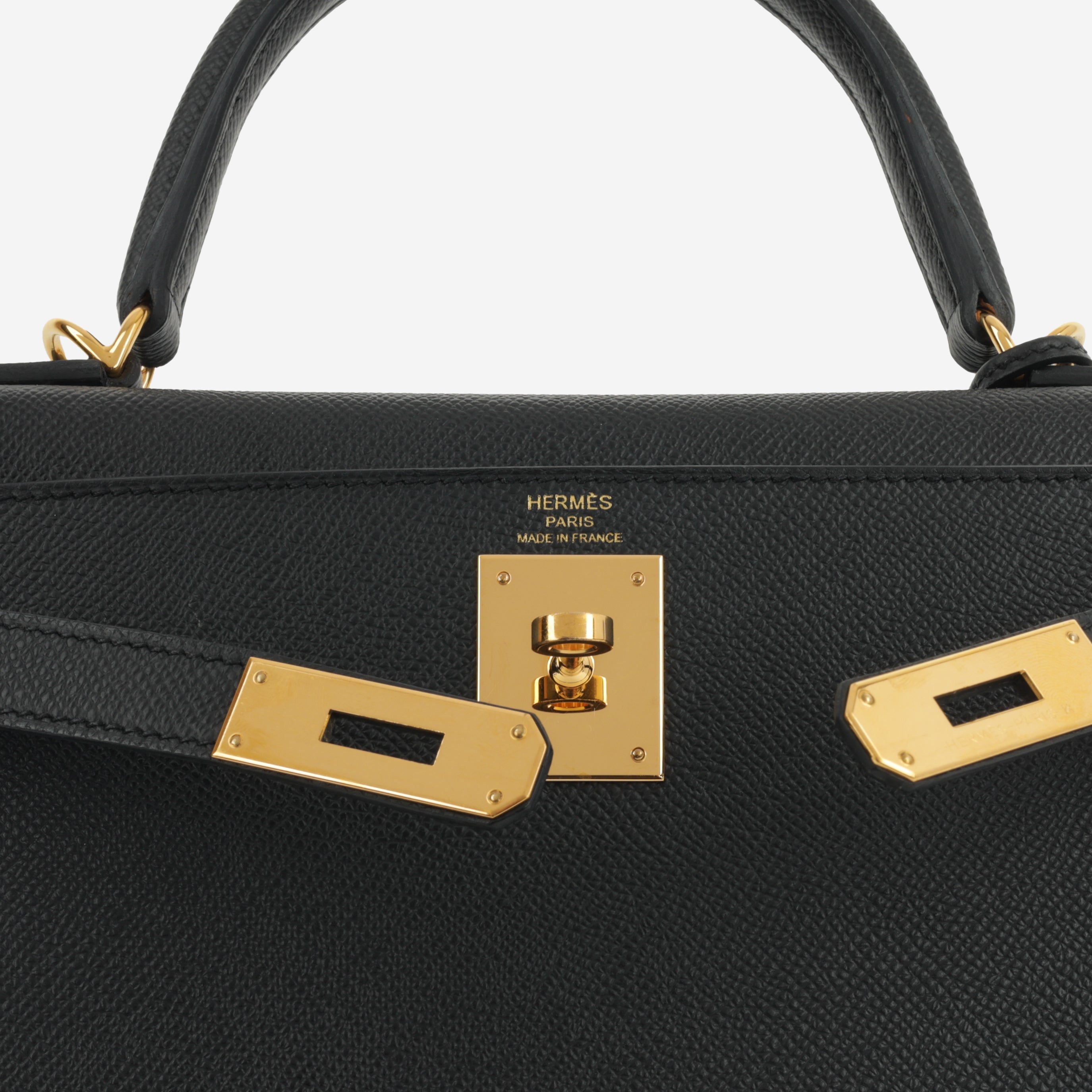 Hermès Kelly 28 Sellier - Noir Epsom | Gold Hardware