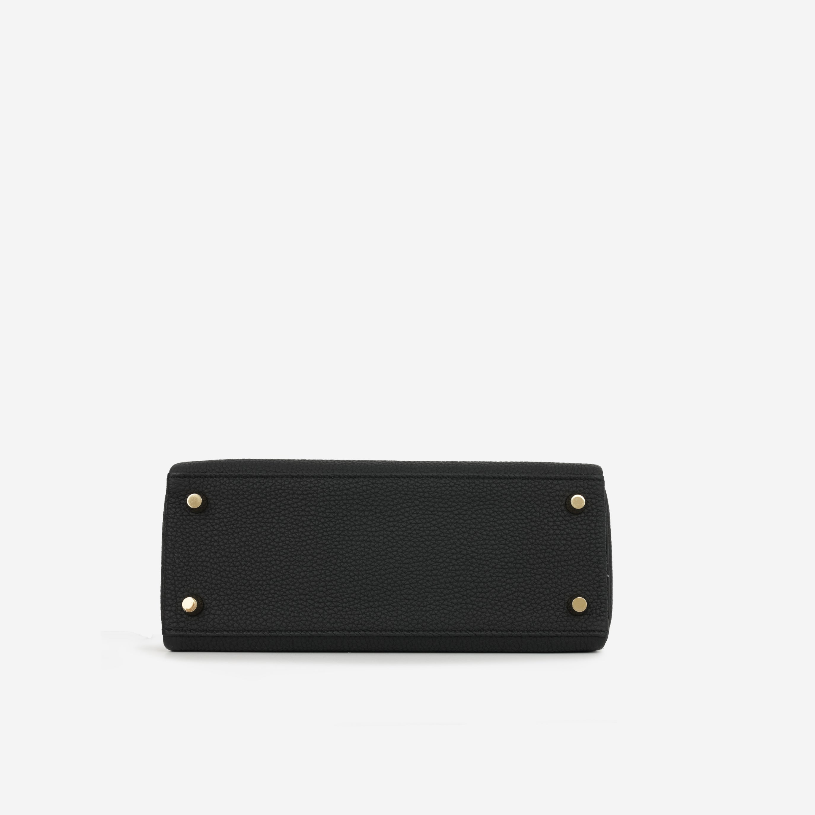 Hermè Kelly 25 - Black Togo | Gold Hardware