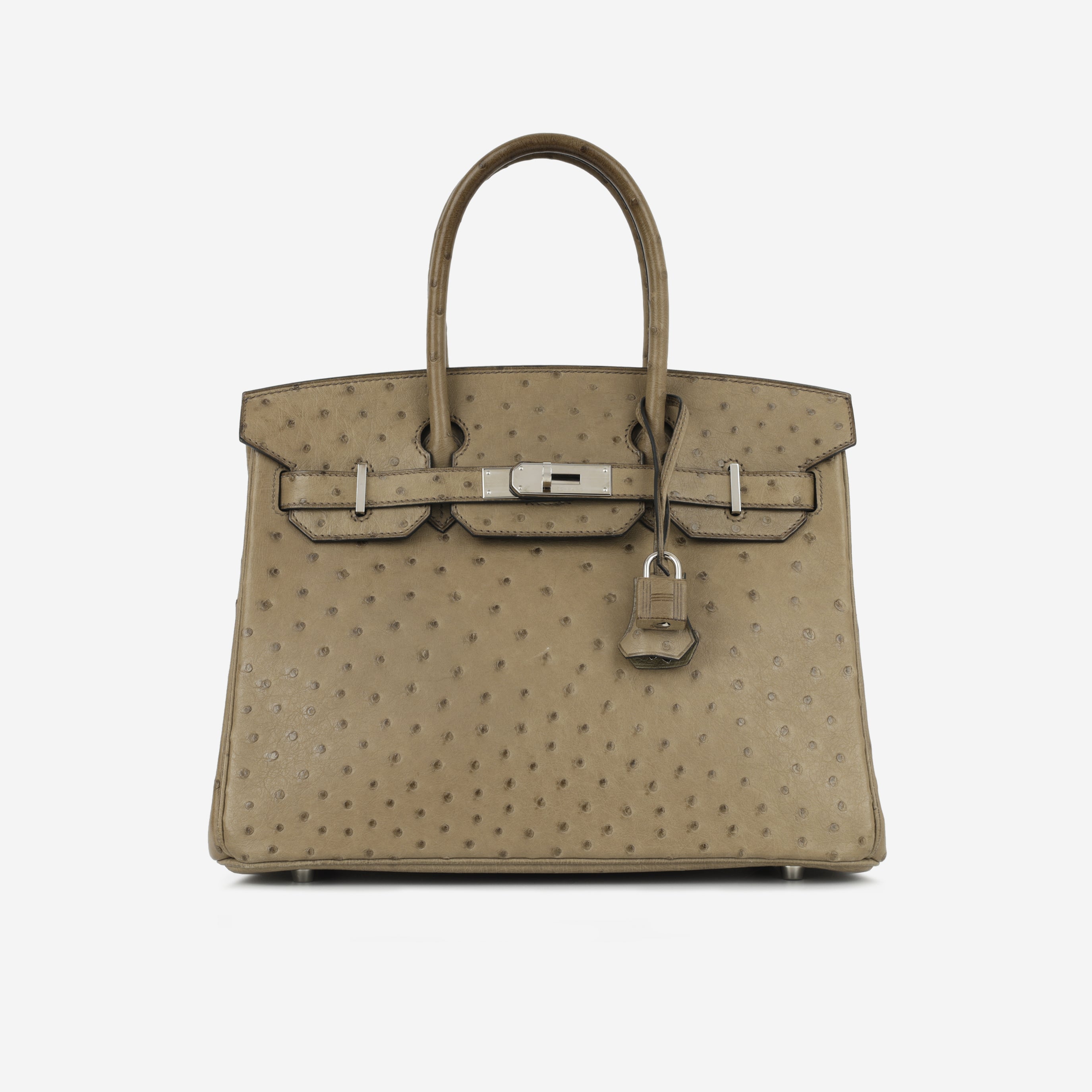 Hermès Birkin 30 - Mousse Ostrich | Palladium Hardware