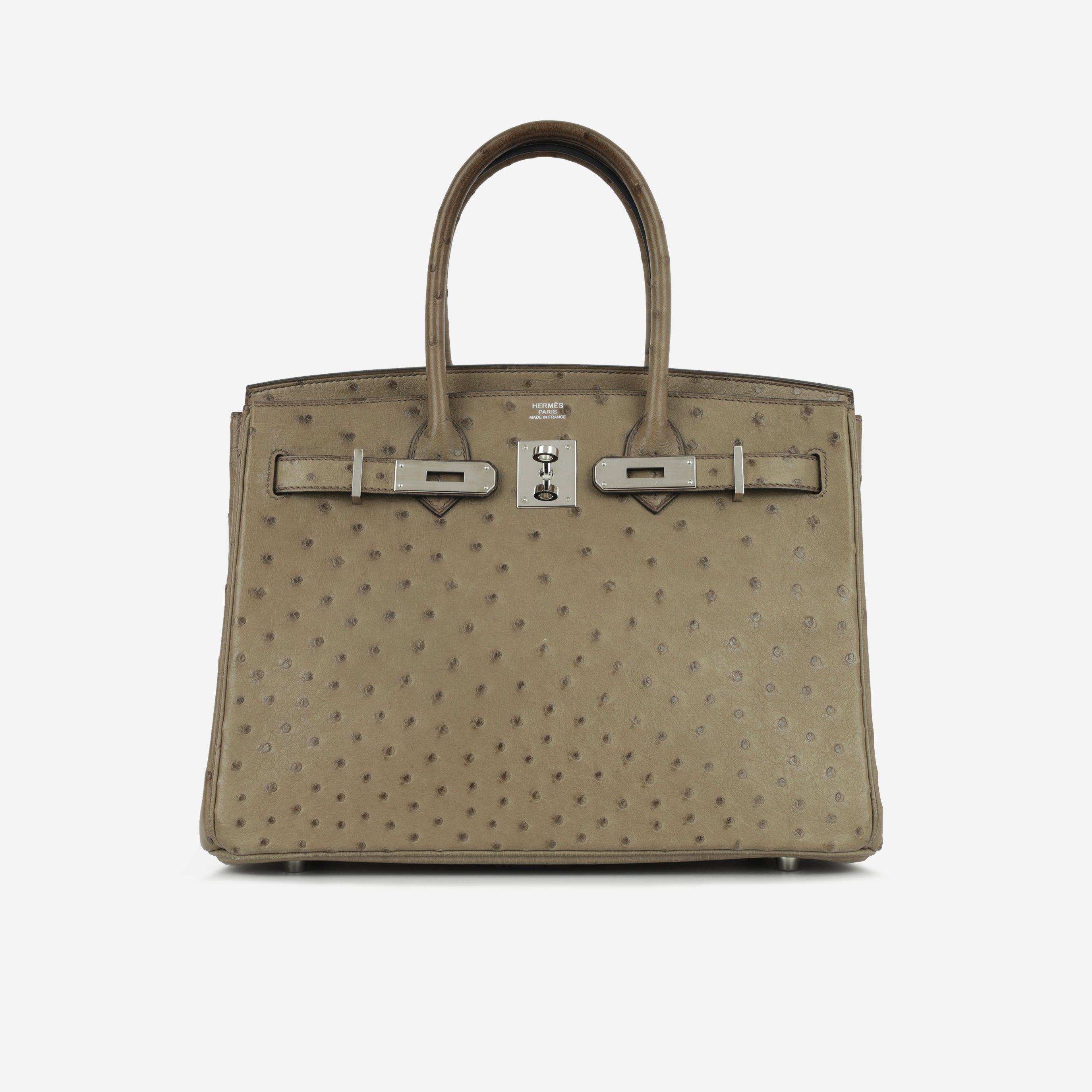 Hermès Birkin 30 - Mousse Ostrich | Palladium Hardware