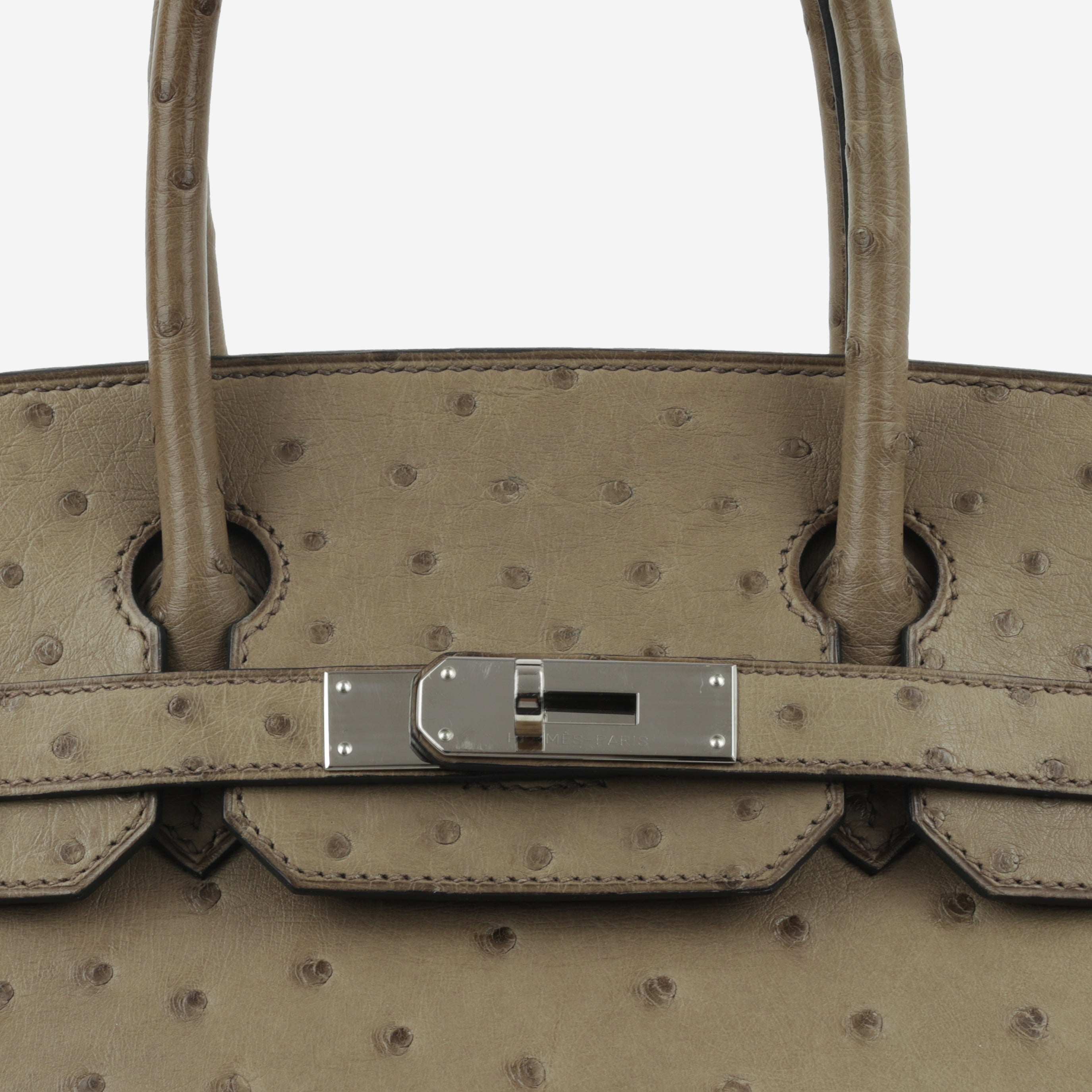Hermès Birkin 30 - Mousse Ostrich | Palladium Hardware
