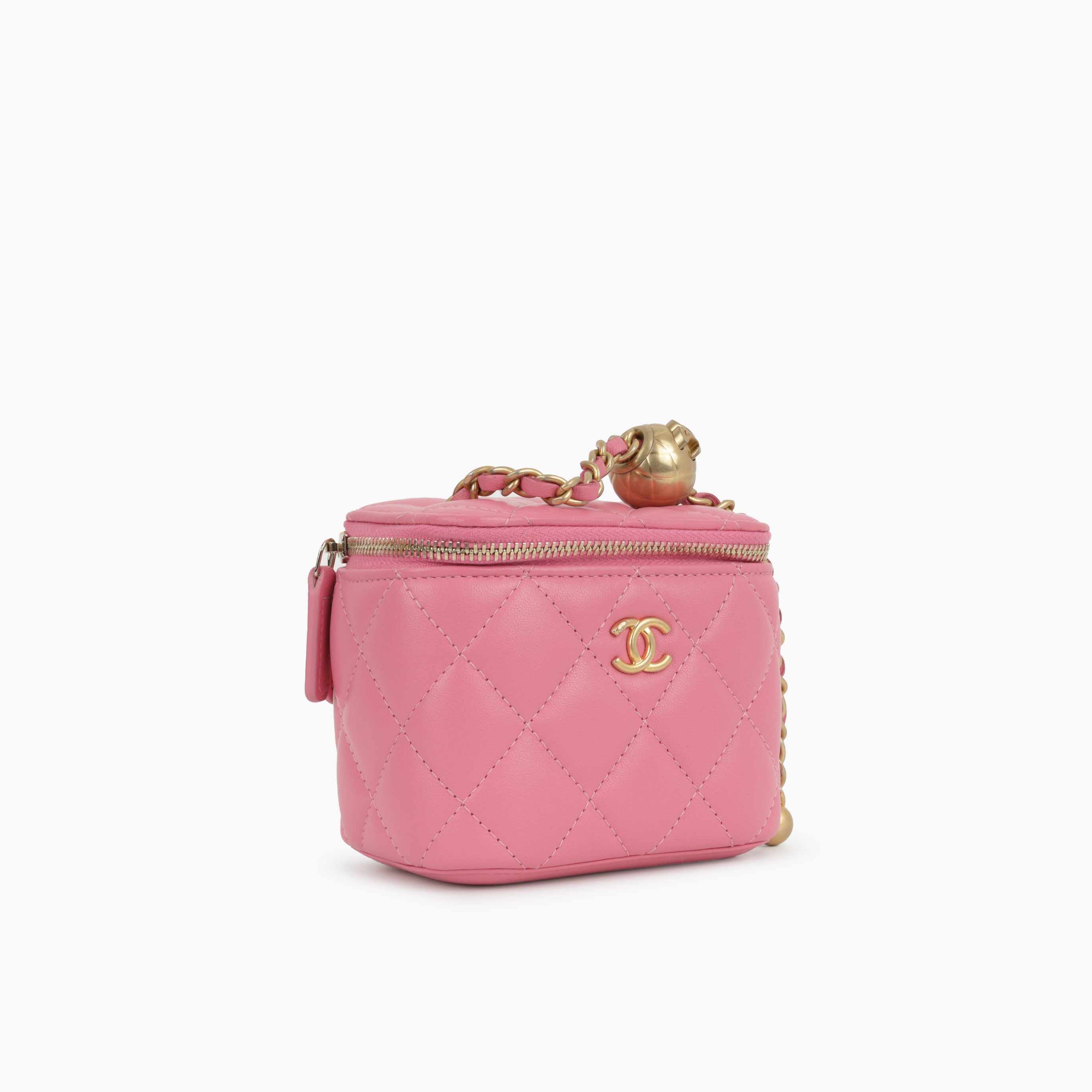 Mini Vanity on Pearl Chain