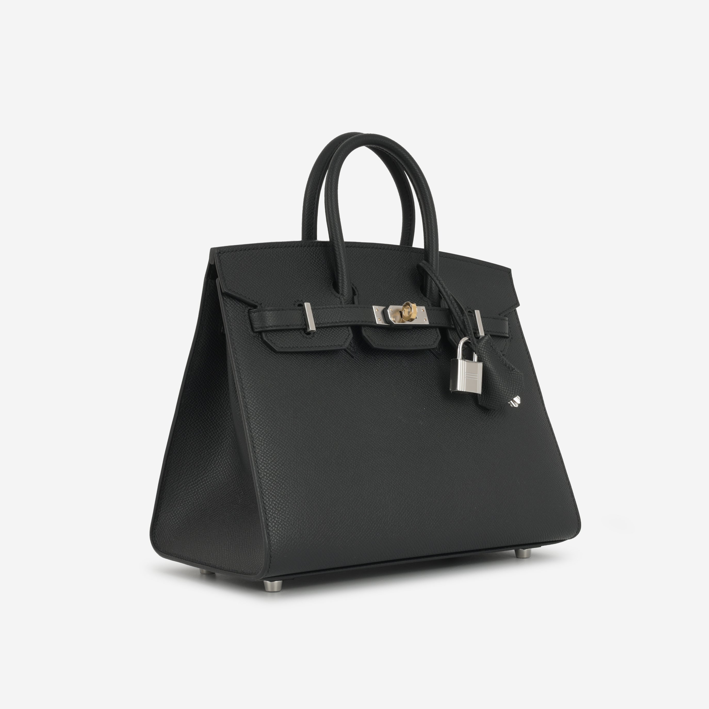 Hermès Birkin 25 Sellier - Black Epsom | Electrum Hardware