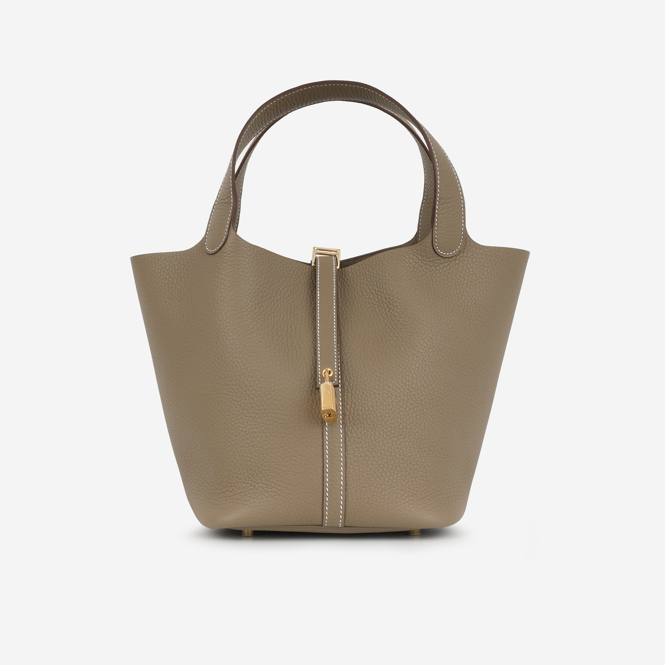 Hermès Picotin 22 - Etoupe Clemence | Gold Hardware