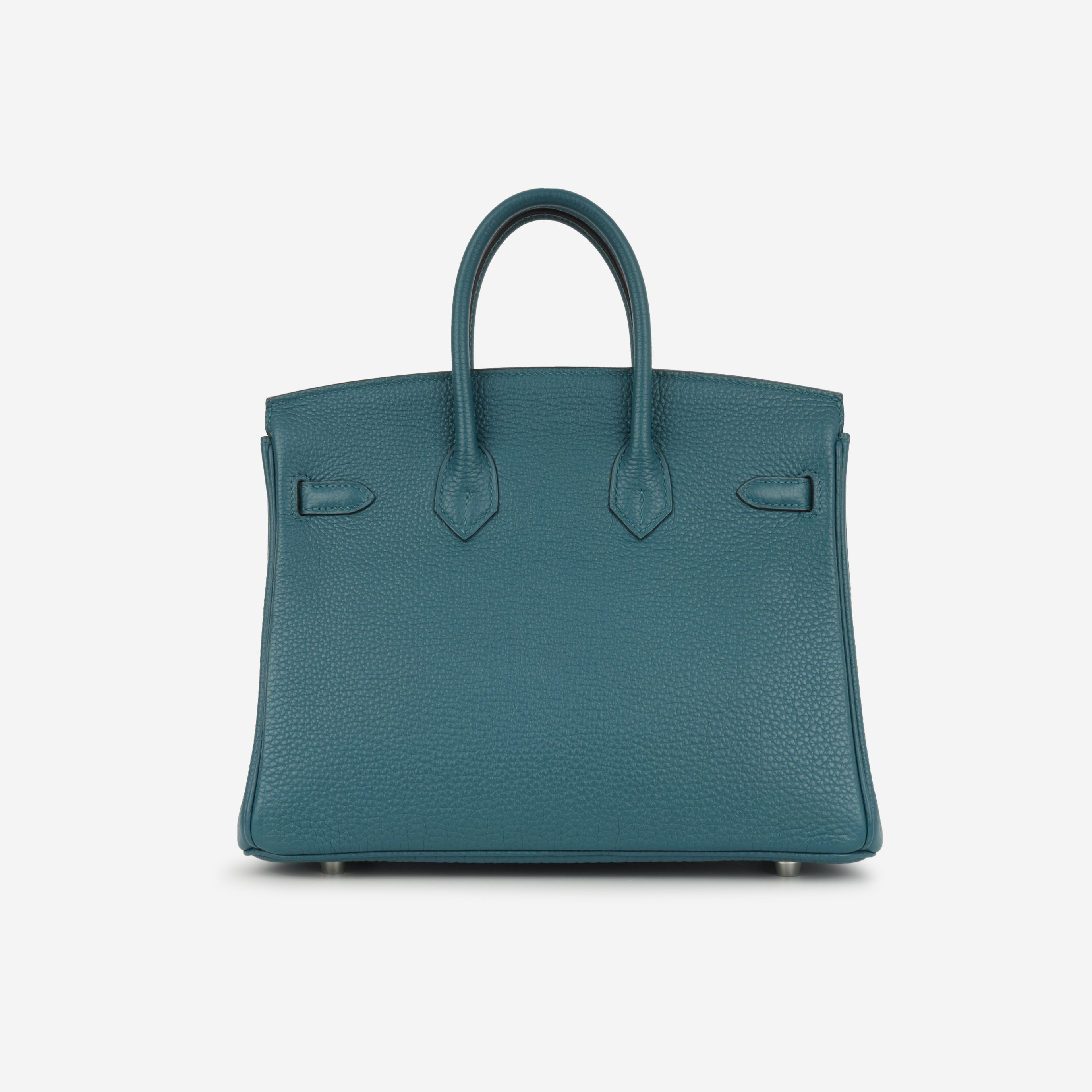 Hermès Birkin 25 Verso - Vert Bosphore / Bleu Ocean