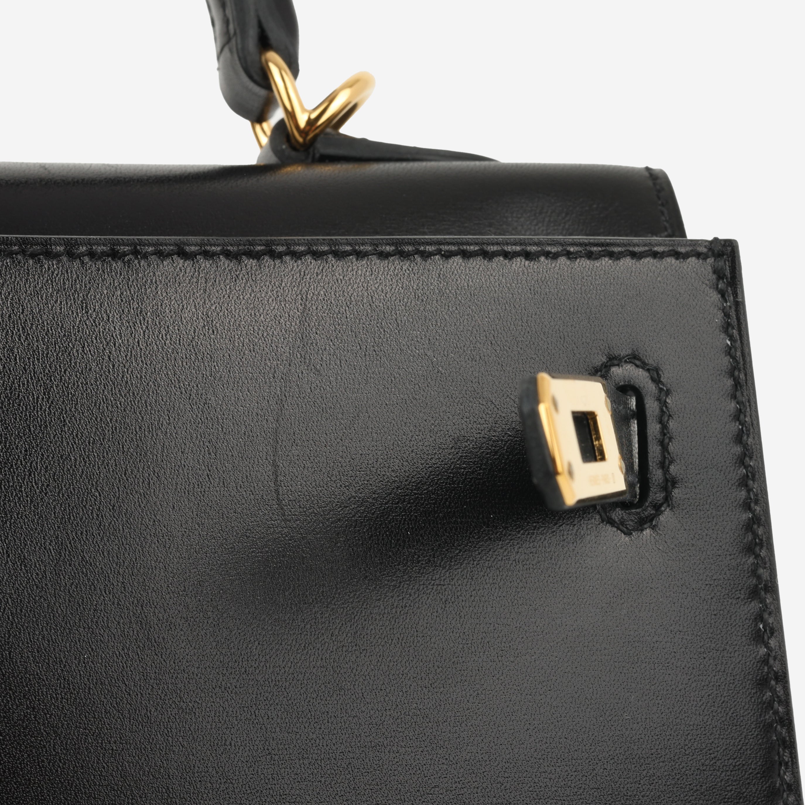 Hermès Kelly 25 - Noir Box Calf