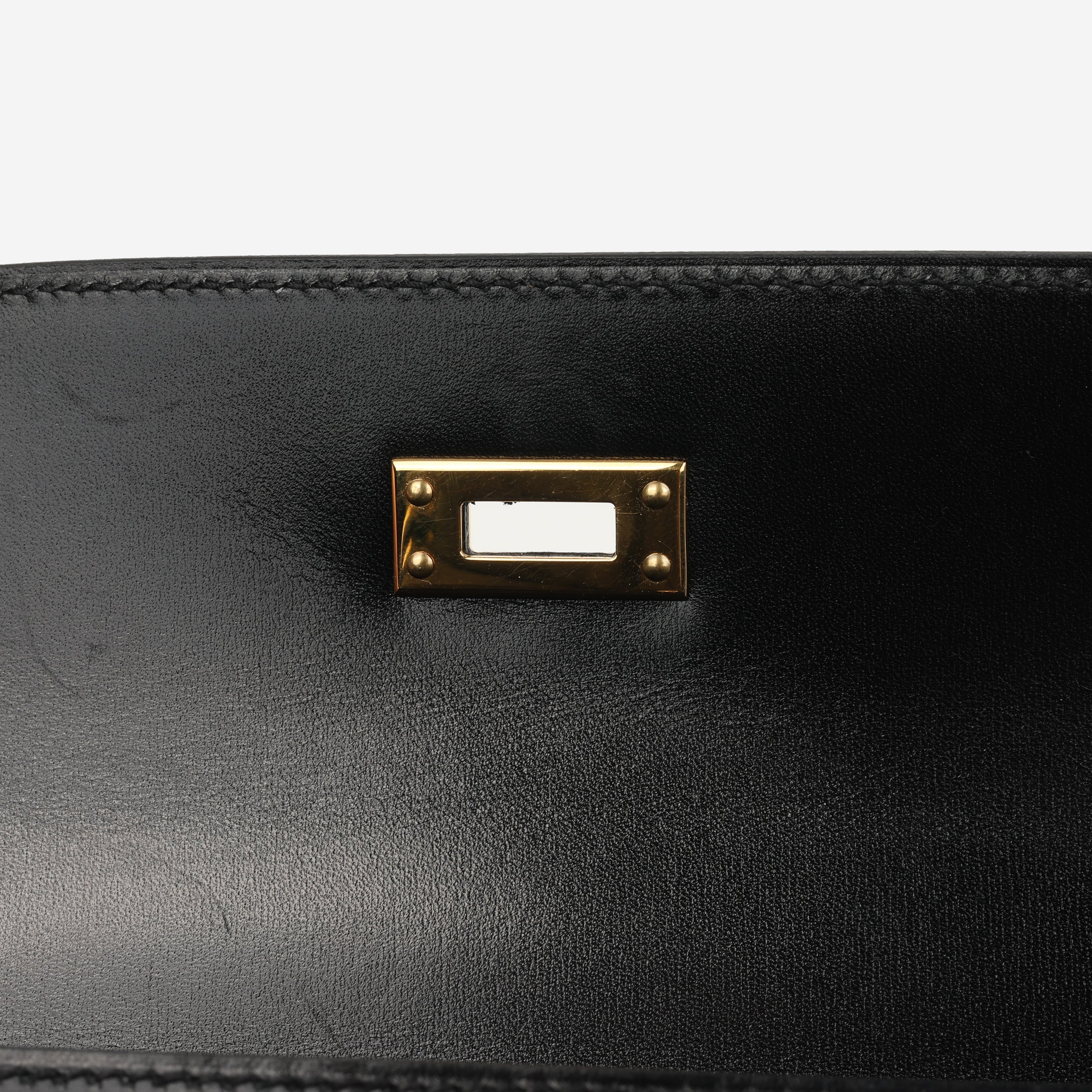 Hermès Kelly 25 - Noir Box Calf