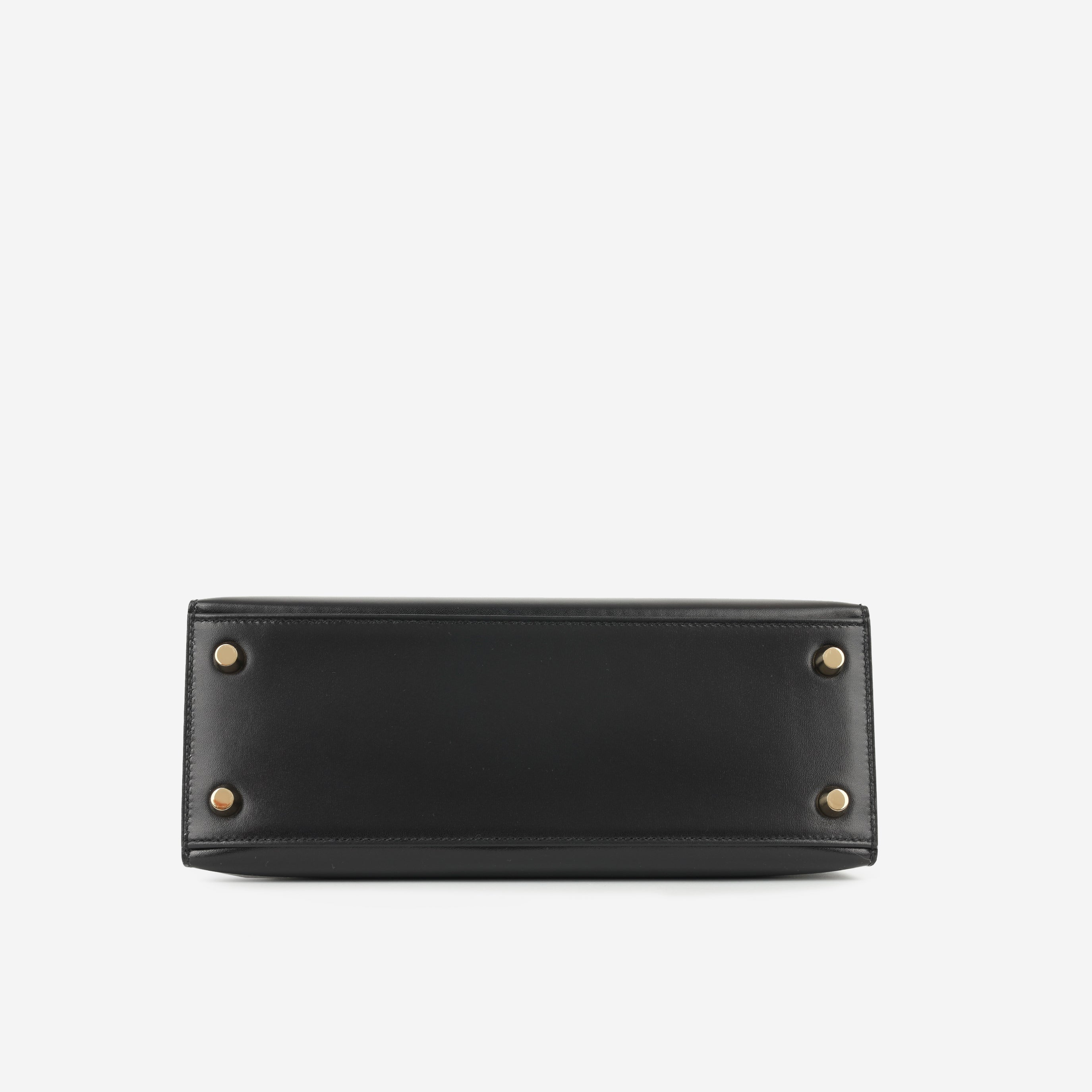 Hermès Kelly 25 - Noir Box Calf