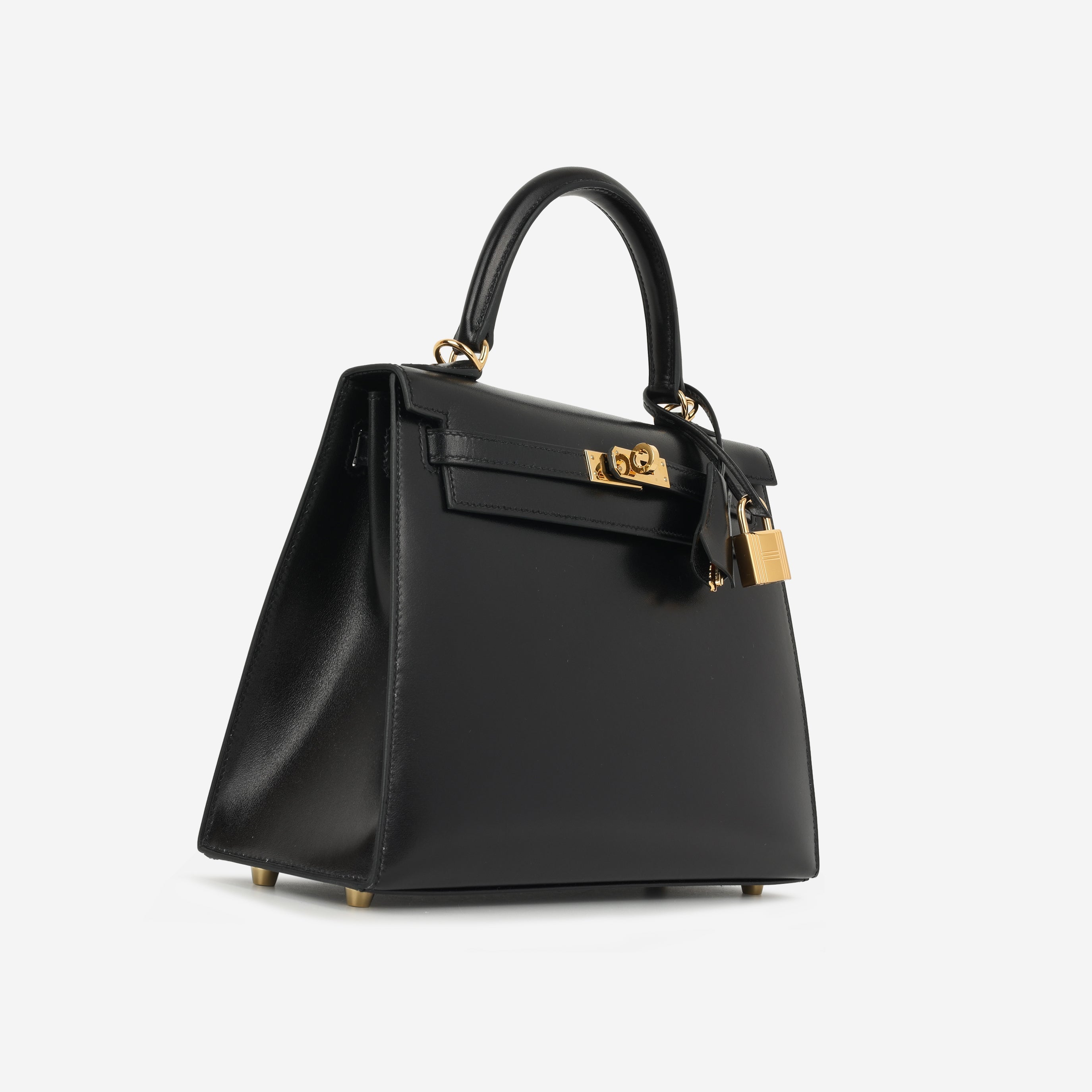 Hermès Kelly 25 - Noir Box Calf