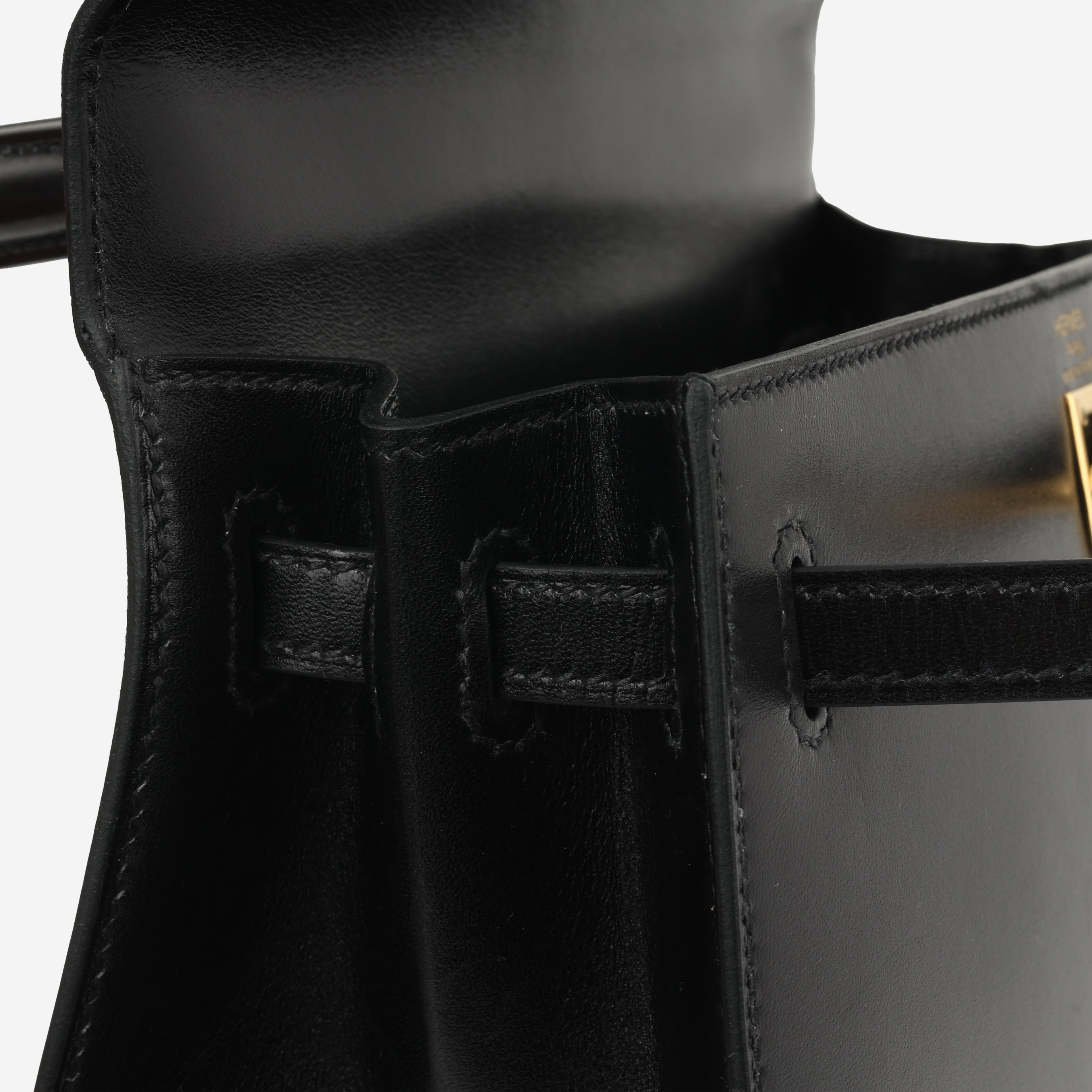 Hermès Kelly 25 - Noir Box Calf